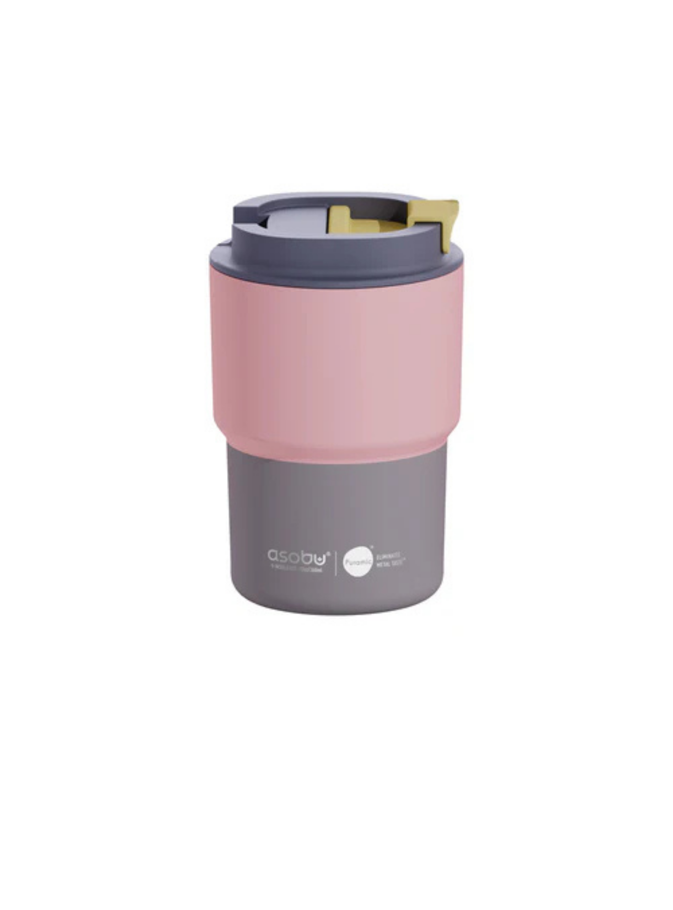 Coffee Express Naranja Pastel Taza Térmica-0