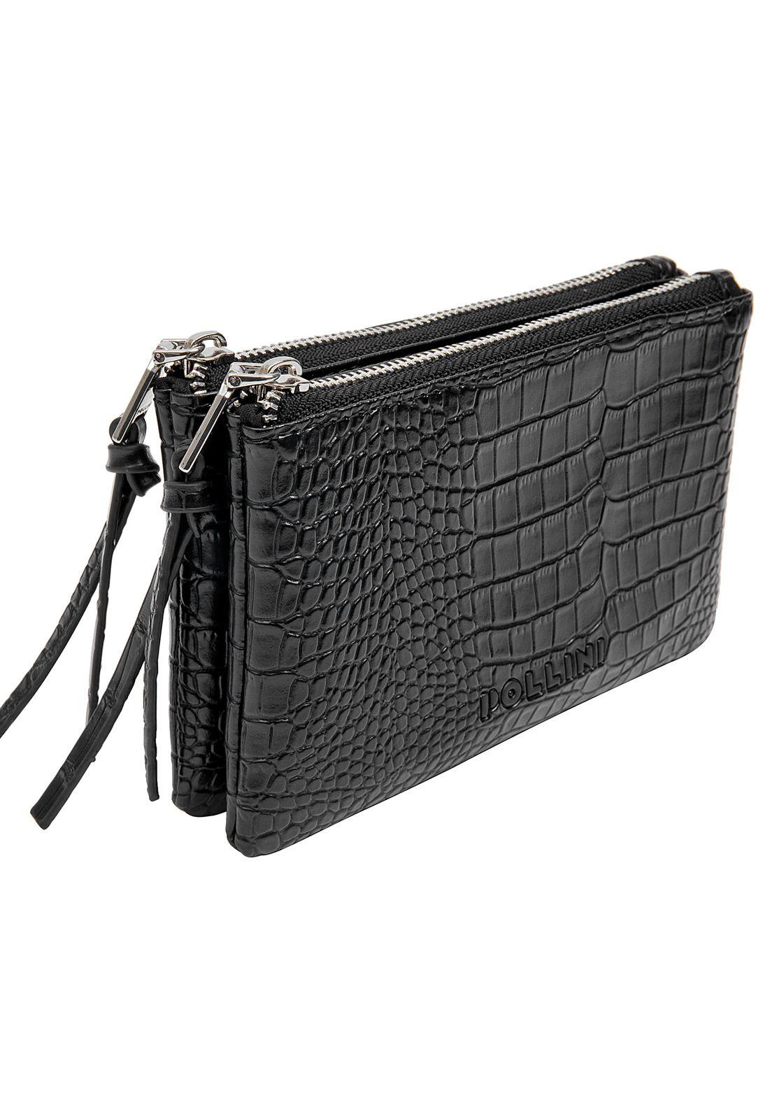 Billetera Mujer Negro Pollini-2