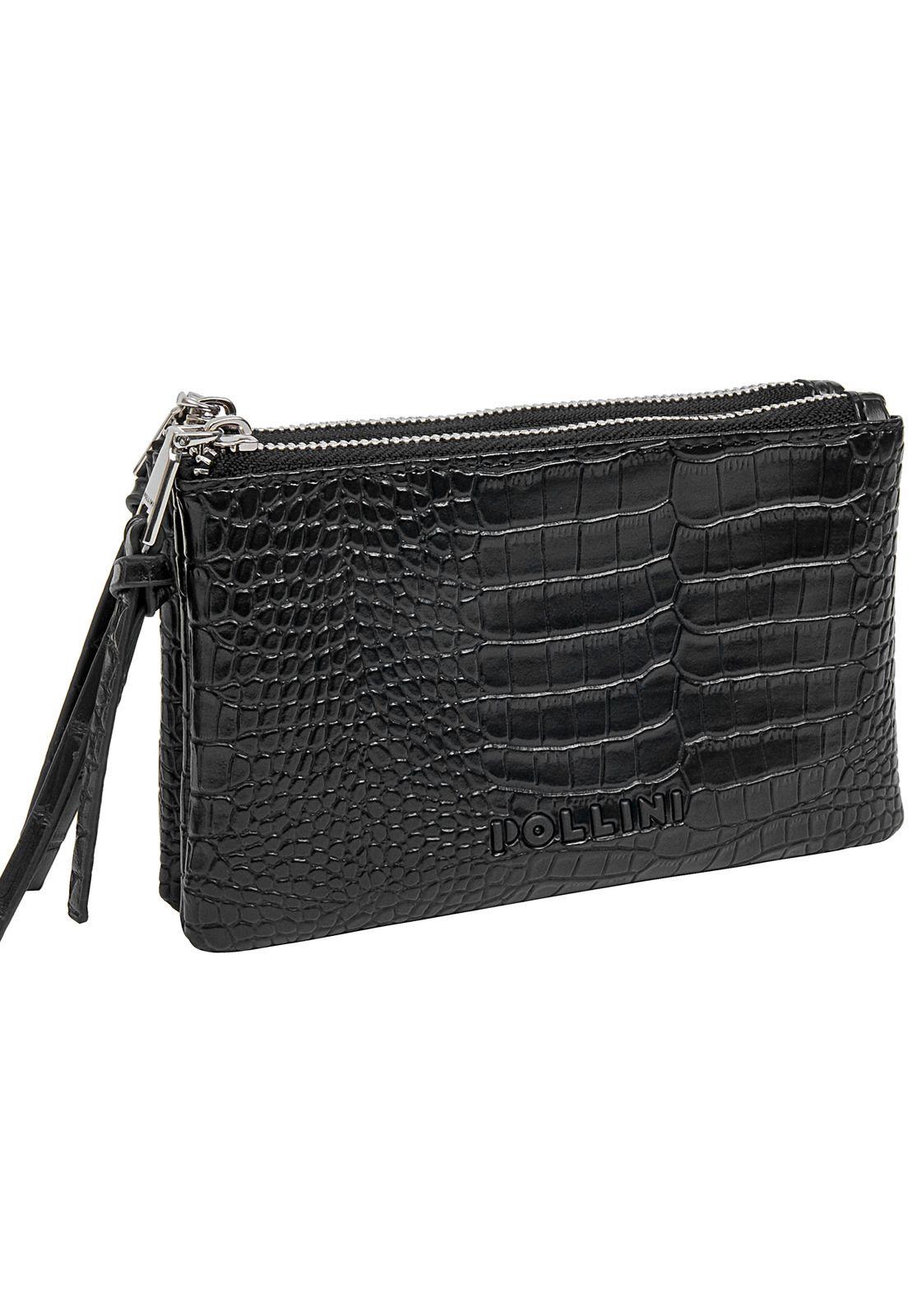 Billetera Mujer Negro Pollini-3