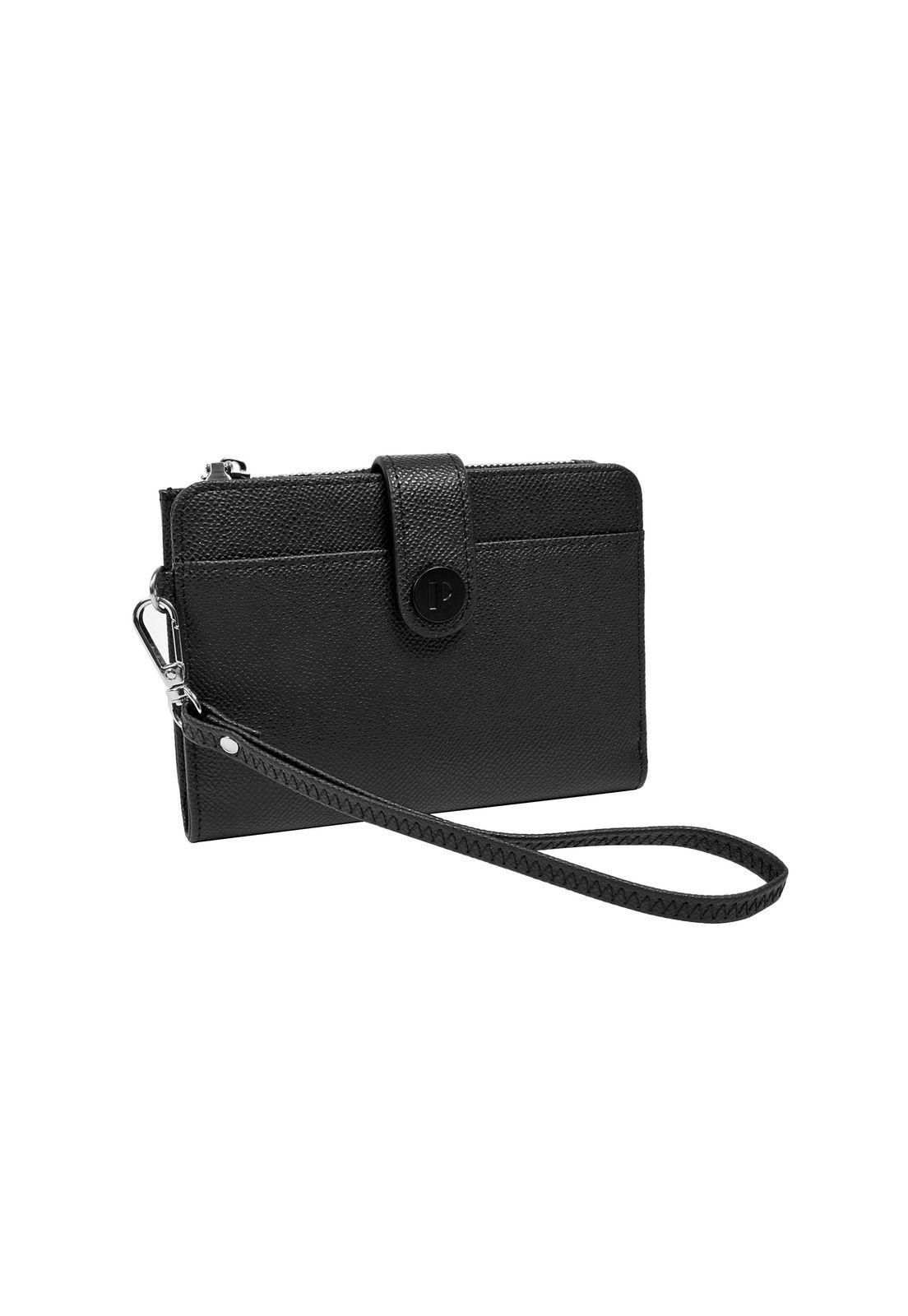 Billetera Mujer Negro Pollini-4