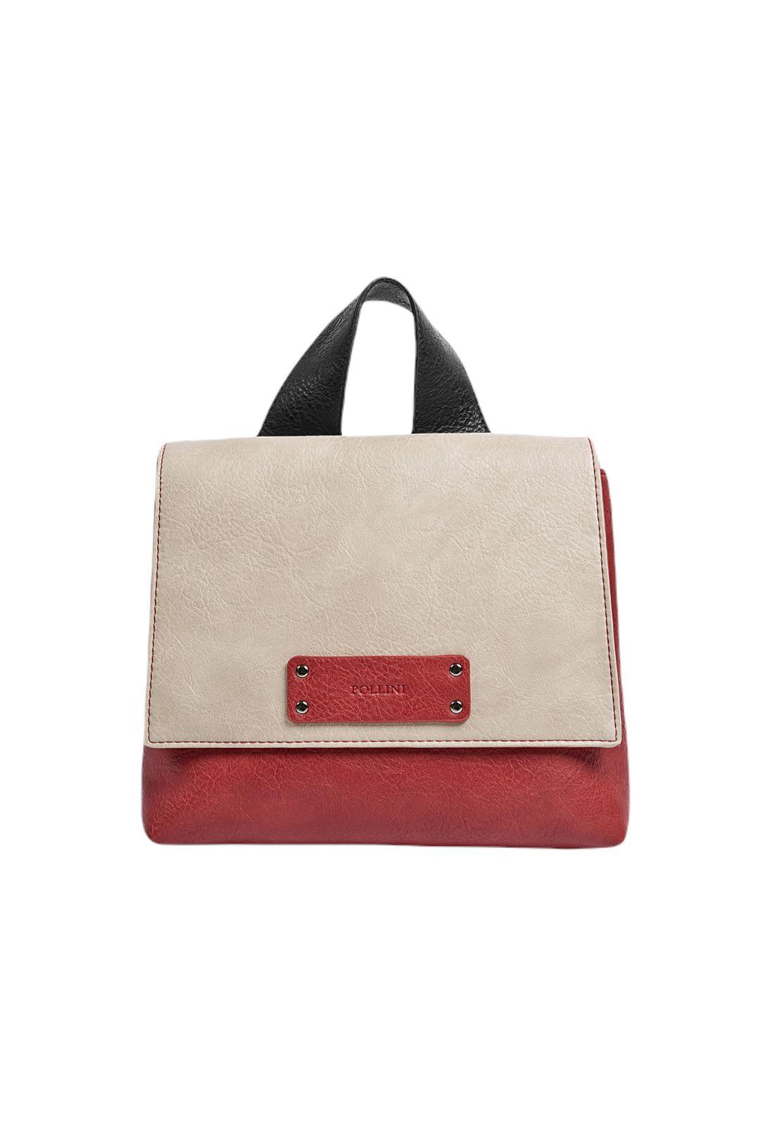 Cartera Bandolera Rojo Pollini-0