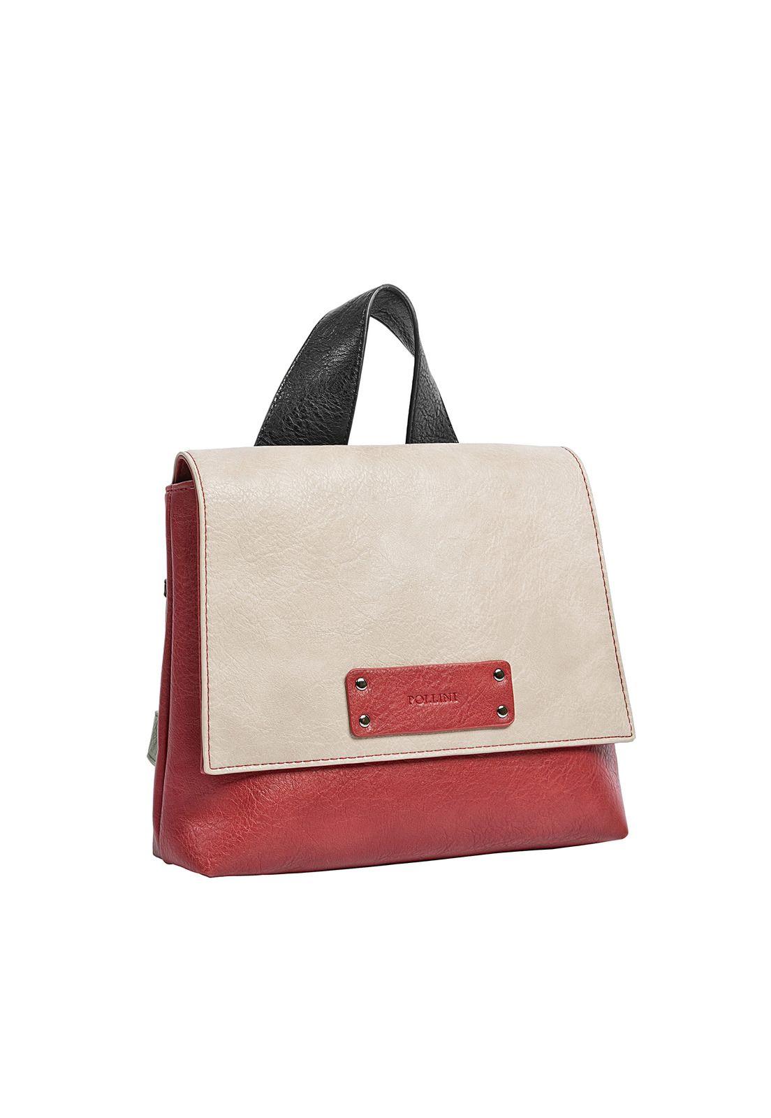 Cartera Bandolera Rojo Pollini-1