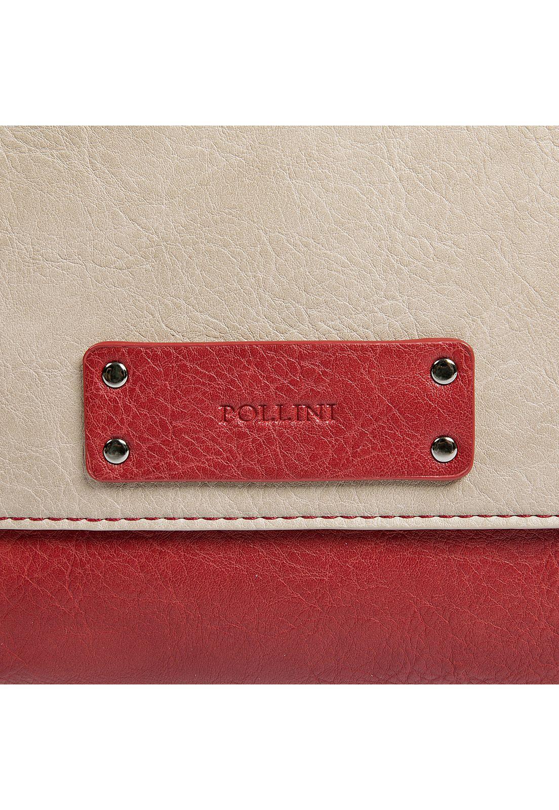 Cartera Bandolera Rojo Pollini-5