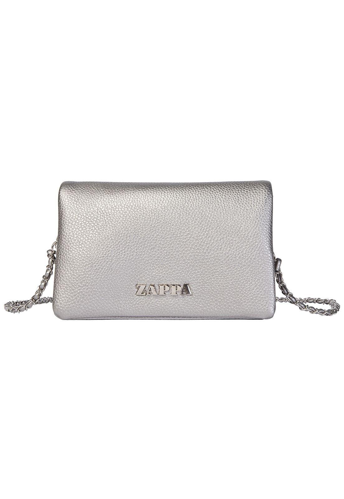 Cartera Fiesta Plateado Pollini-3
