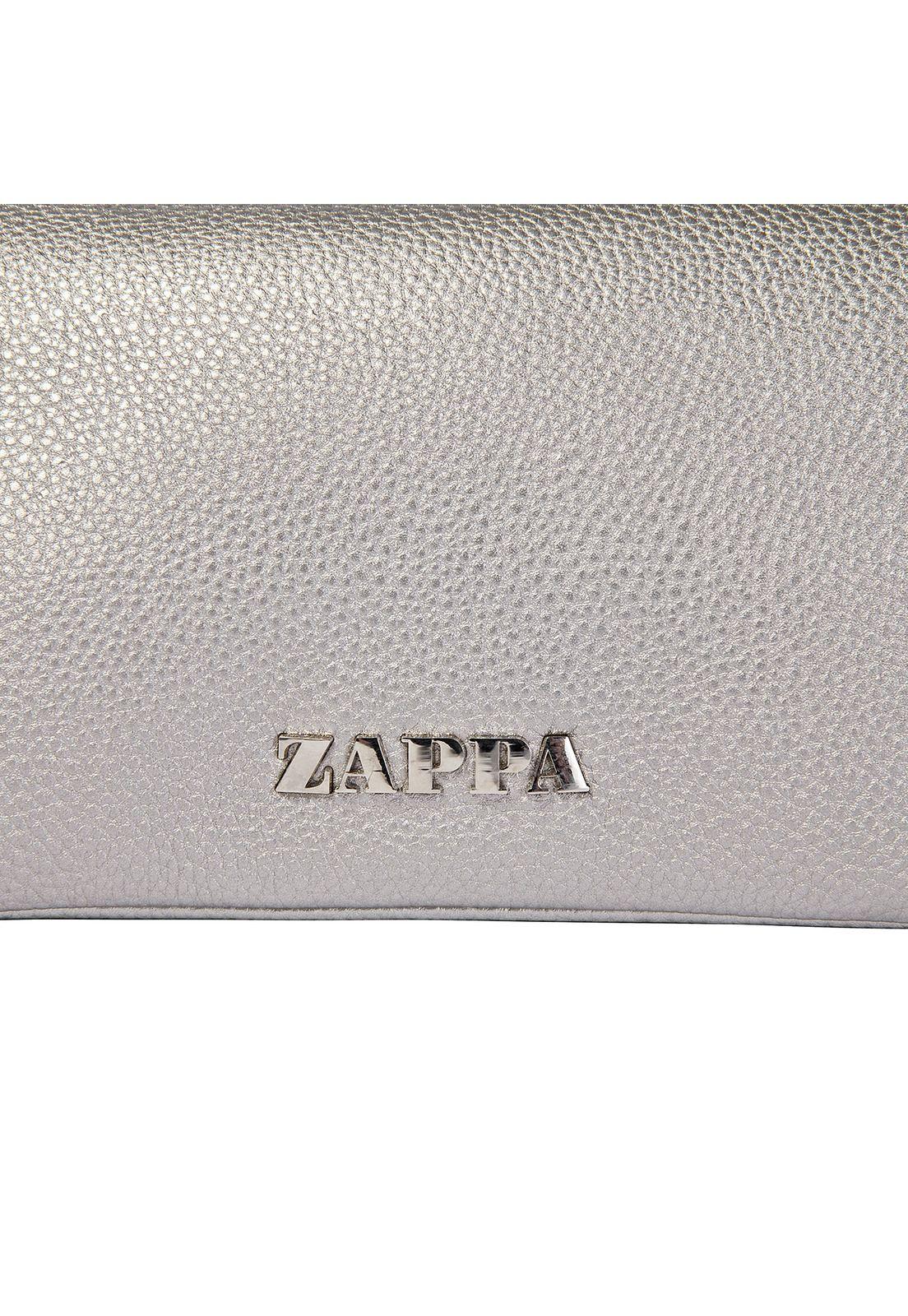 Cartera Fiesta Plateado Pollini-6
