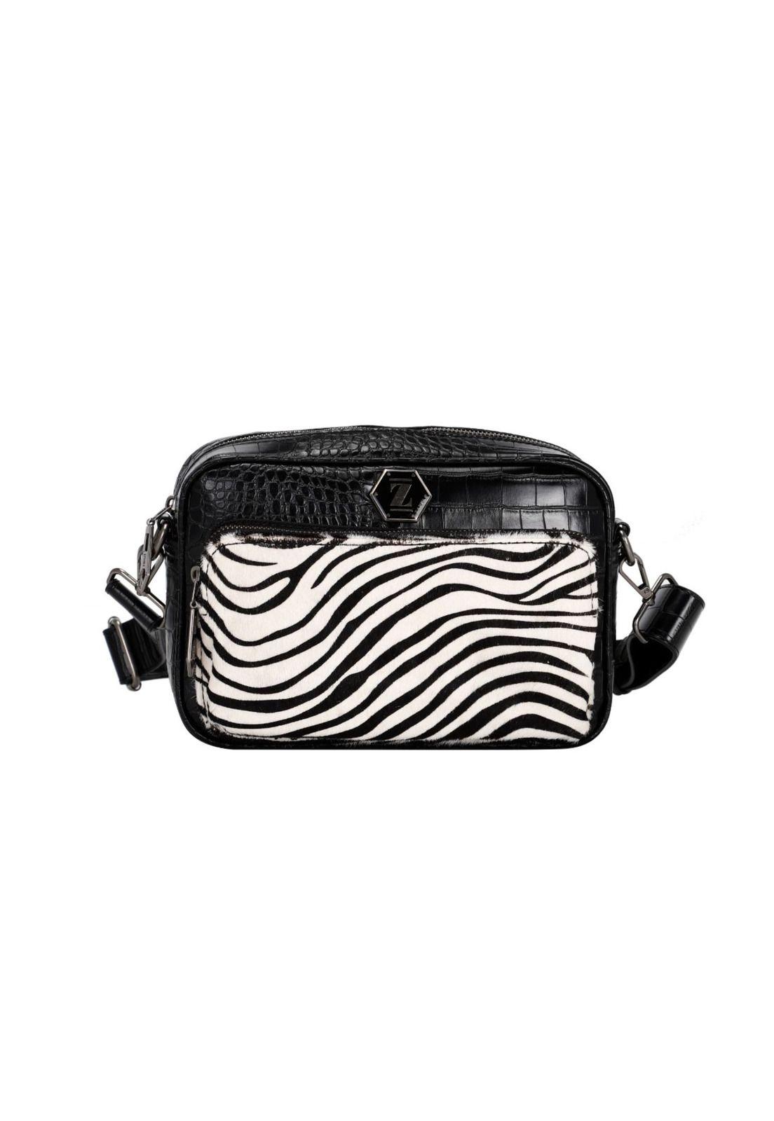 Cartera PU + aplicación Cuero Natural Animal Print Zappa-0