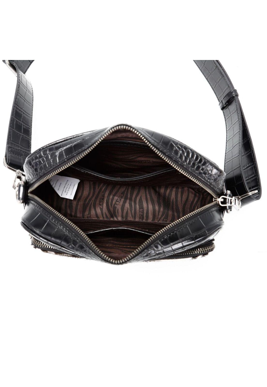 Cartera PU + aplicación Cuero Natural Animal Print Zappa-2