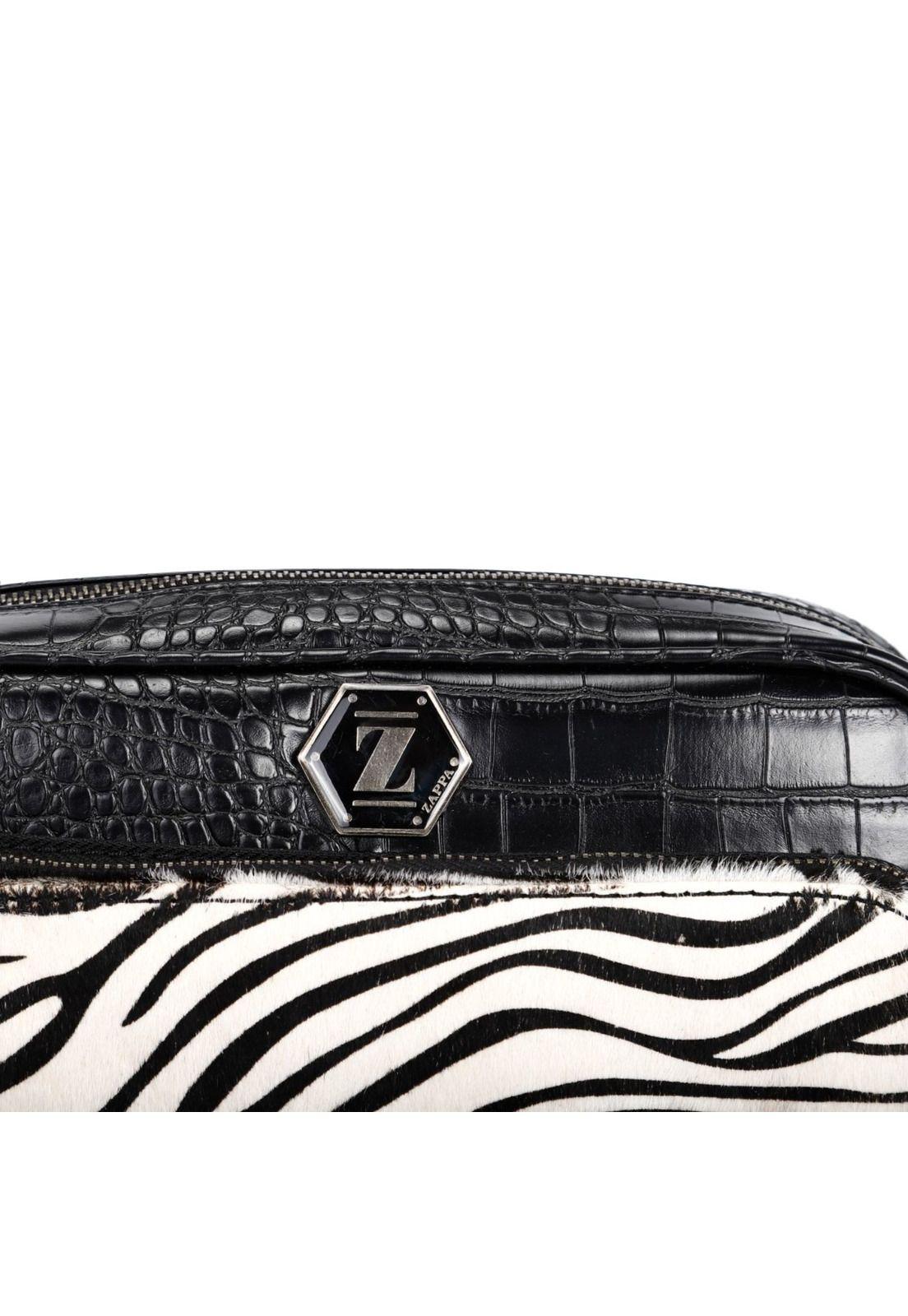 Cartera PU + aplicación Cuero Natural Animal Print Zappa-4