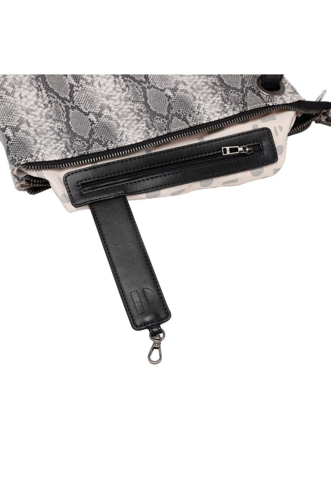Cartera Bandolera Animal Print Pollini-5