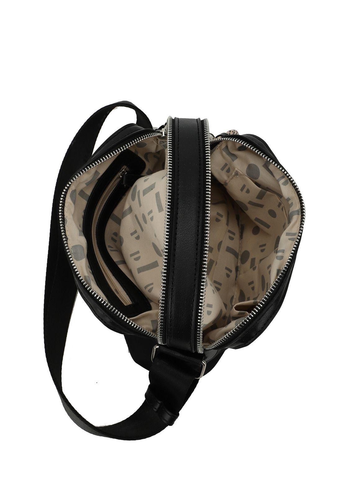 Cartera Bandolera Negro Pollini-3