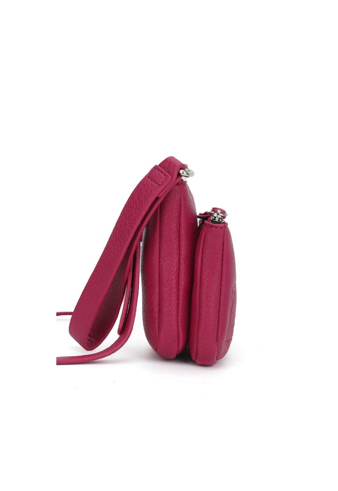Cartera Bandolera Fucsia Zappa-3