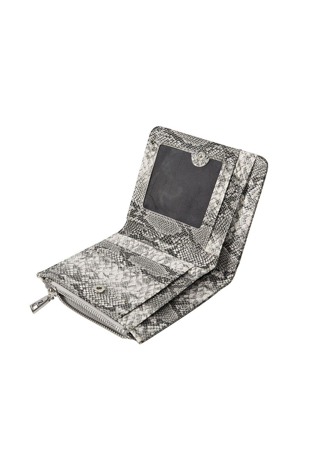 Billetera Mujer Gris Zappa-3