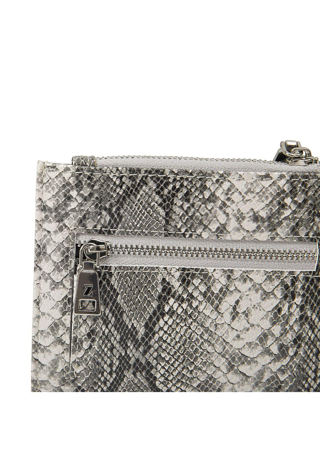 Billetera Mujer Gris Zappa-5