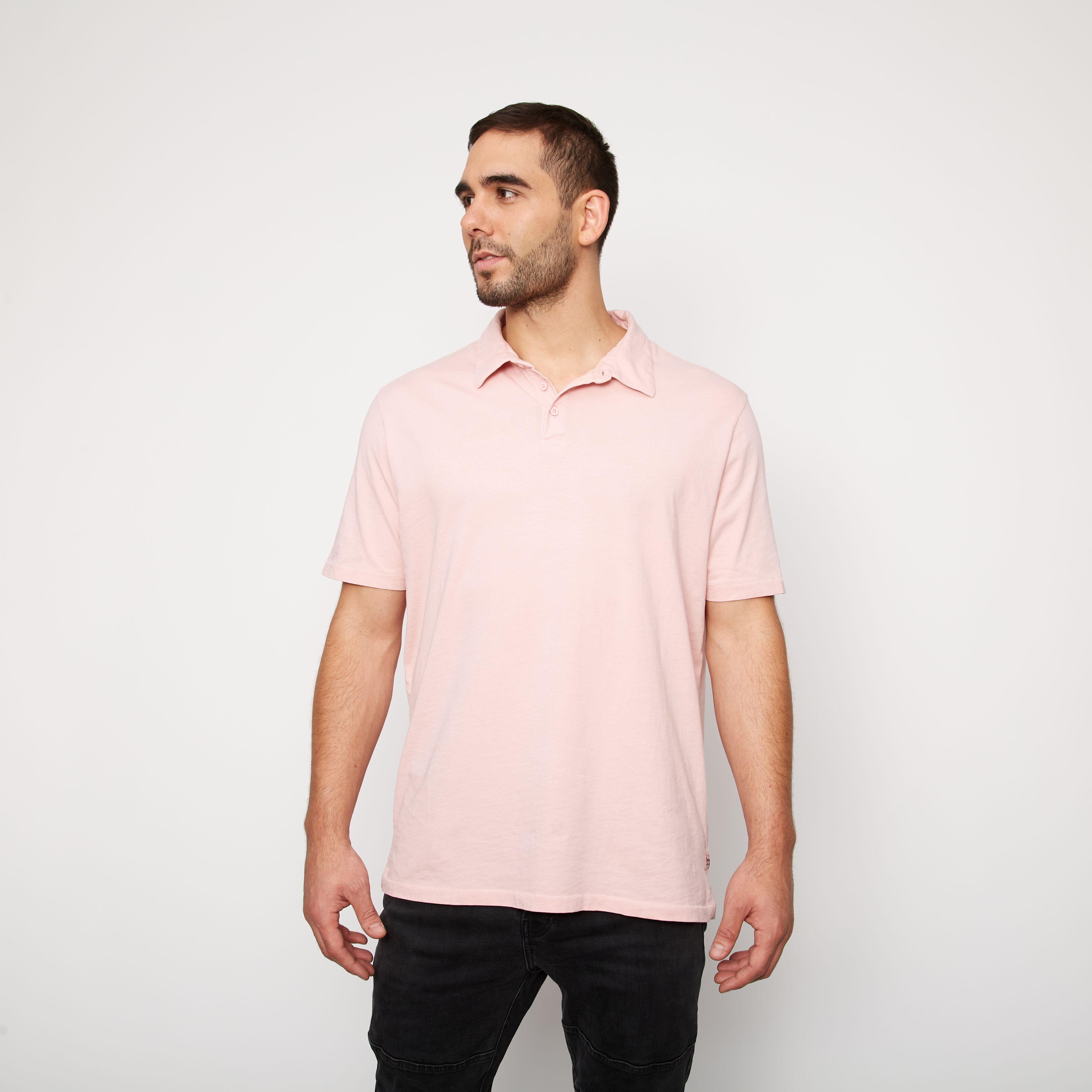 Polera Madrid Rosado Panama Jack-0