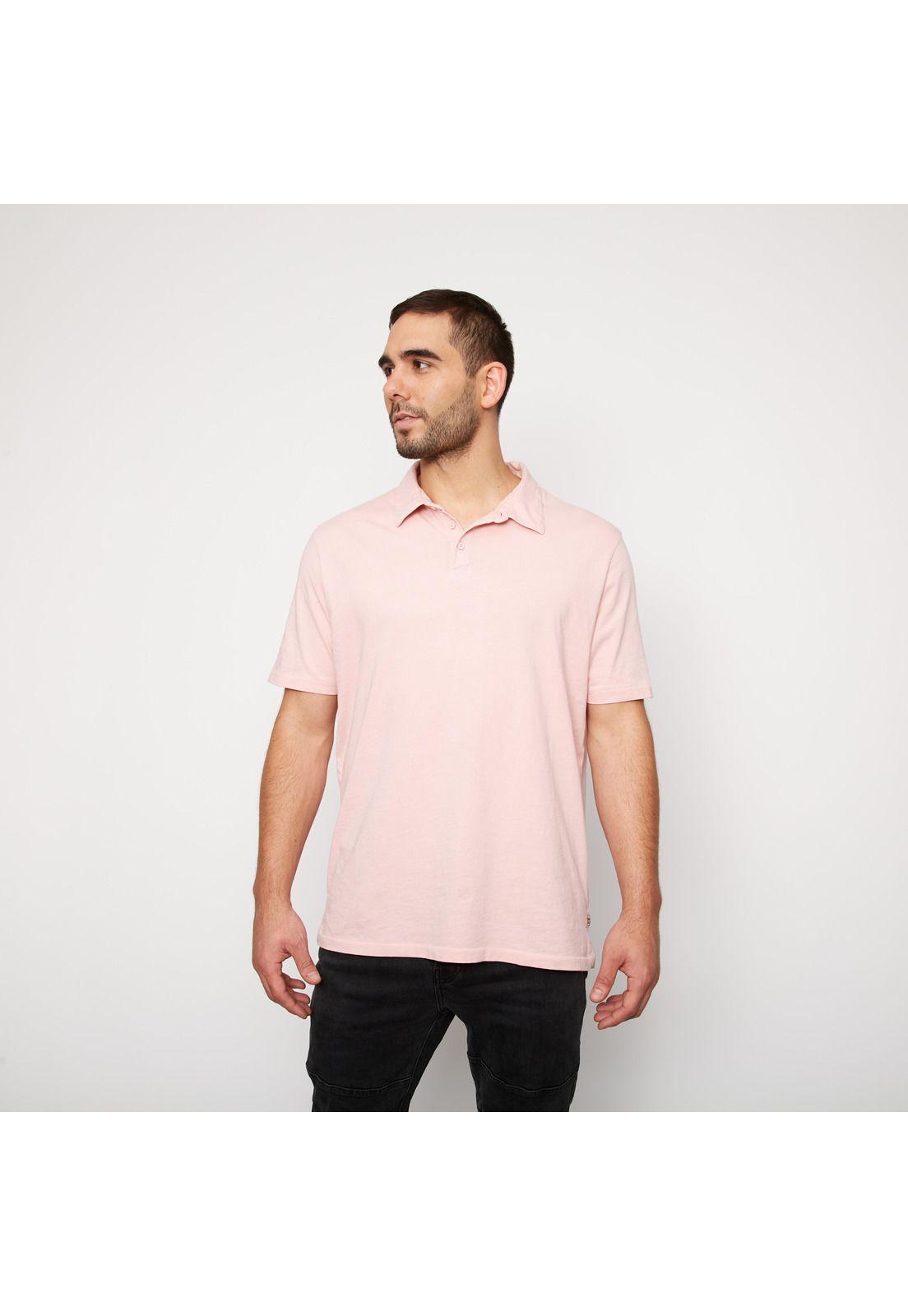 Polera Madrid Rosado Panama Jack-0