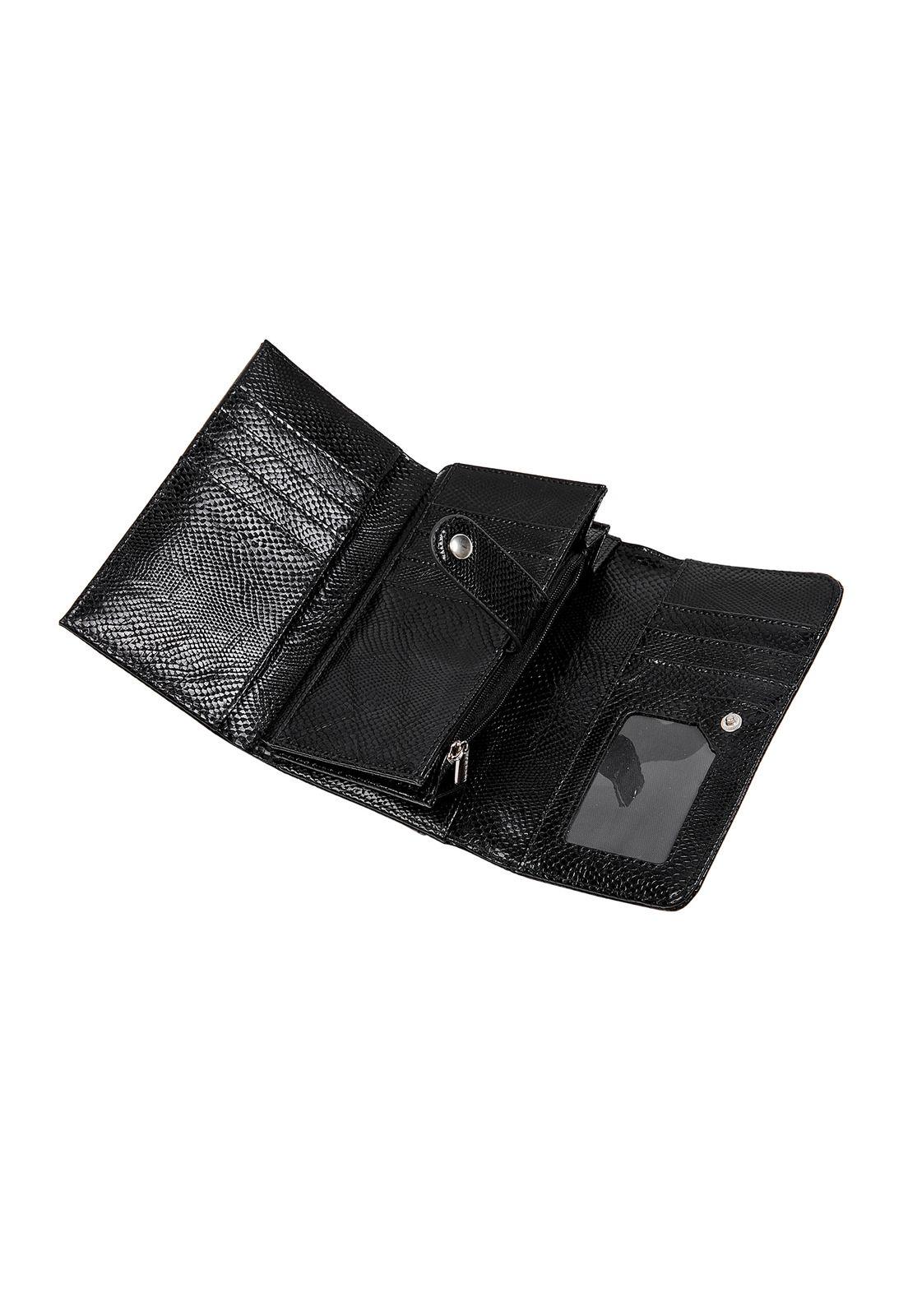 Billetera Mujer Negro Pollini-2