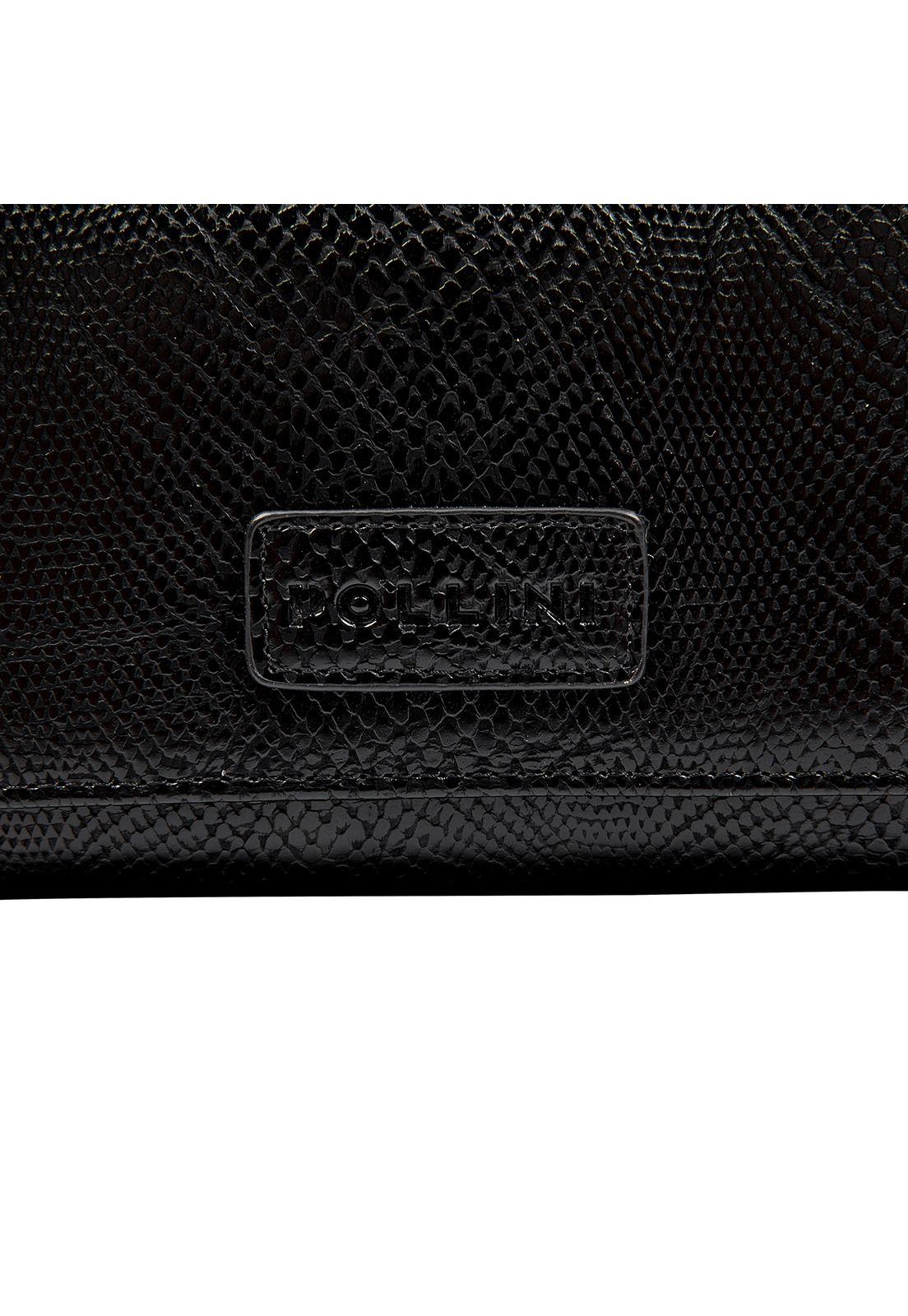 Billetera Mujer Negro Pollini-4