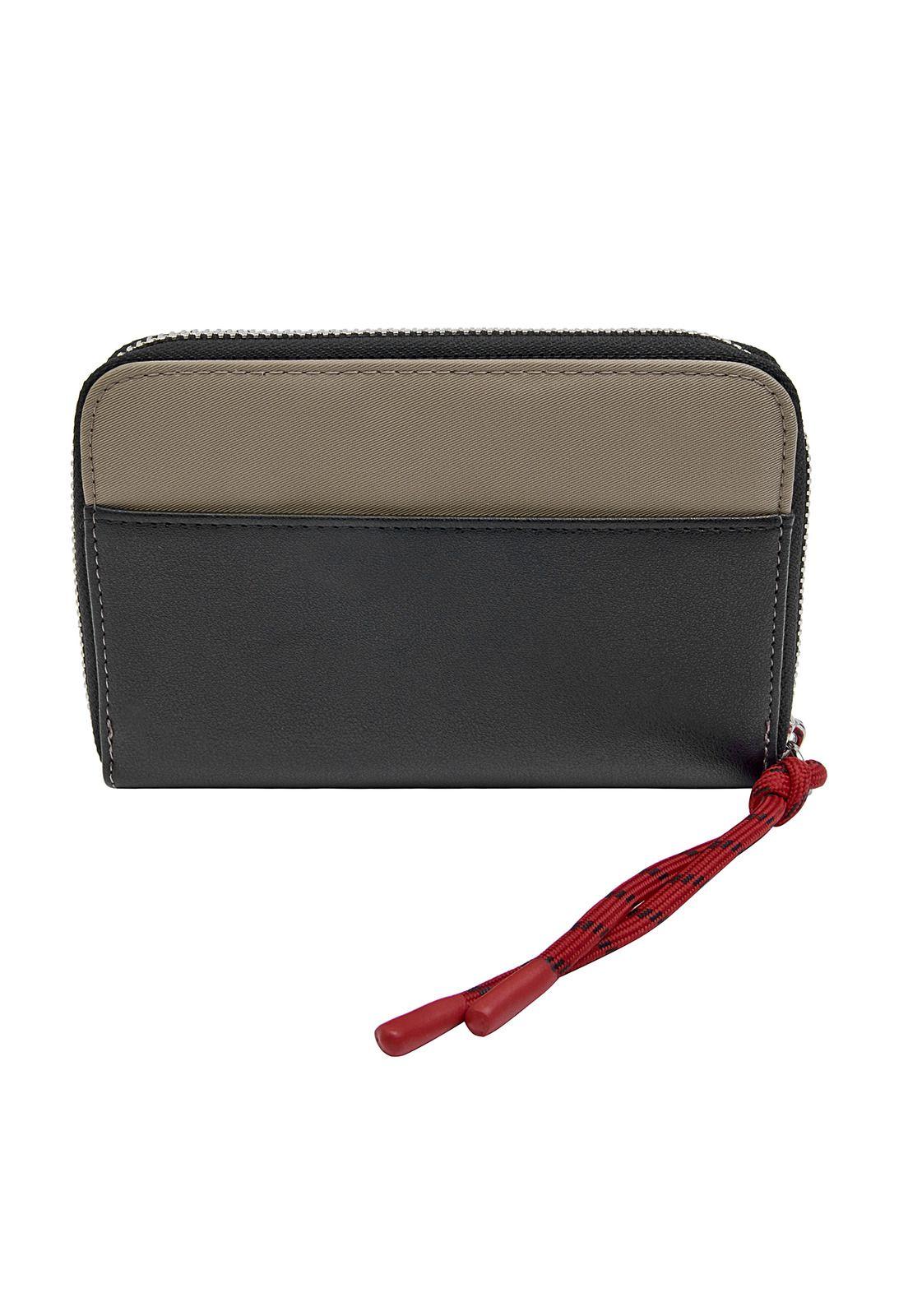 Billetera Mujer Beige Pollini-1