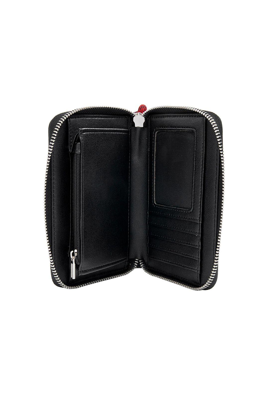 Billetera Mujer Beige Pollini-2