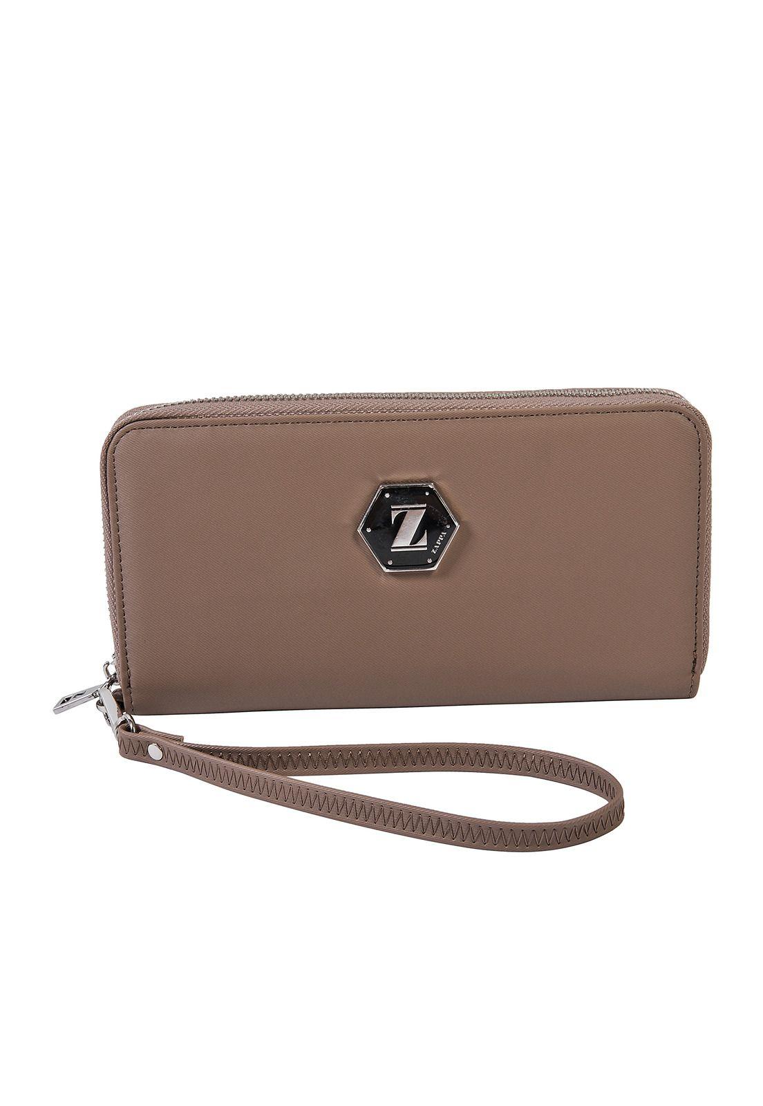 Billetera Mujer Taupe Zappa-0