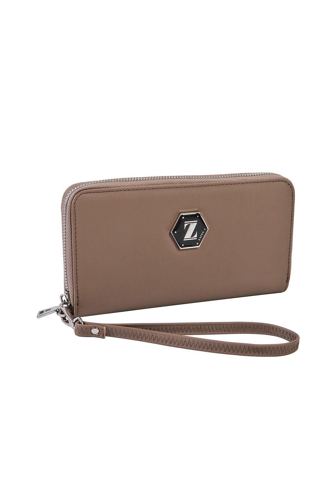 Billetera Mujer Taupe Zappa-3