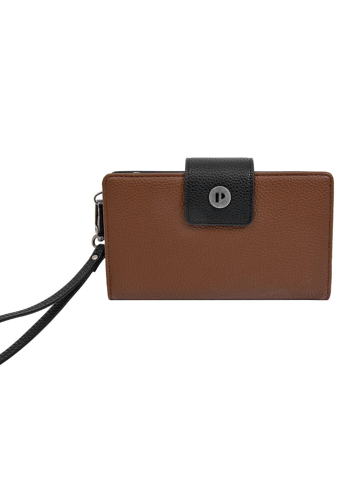 Billetera Mujer Camel Pollini-0