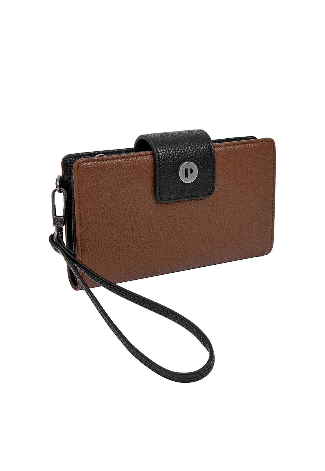 Billetera Mujer Camel Pollini-3