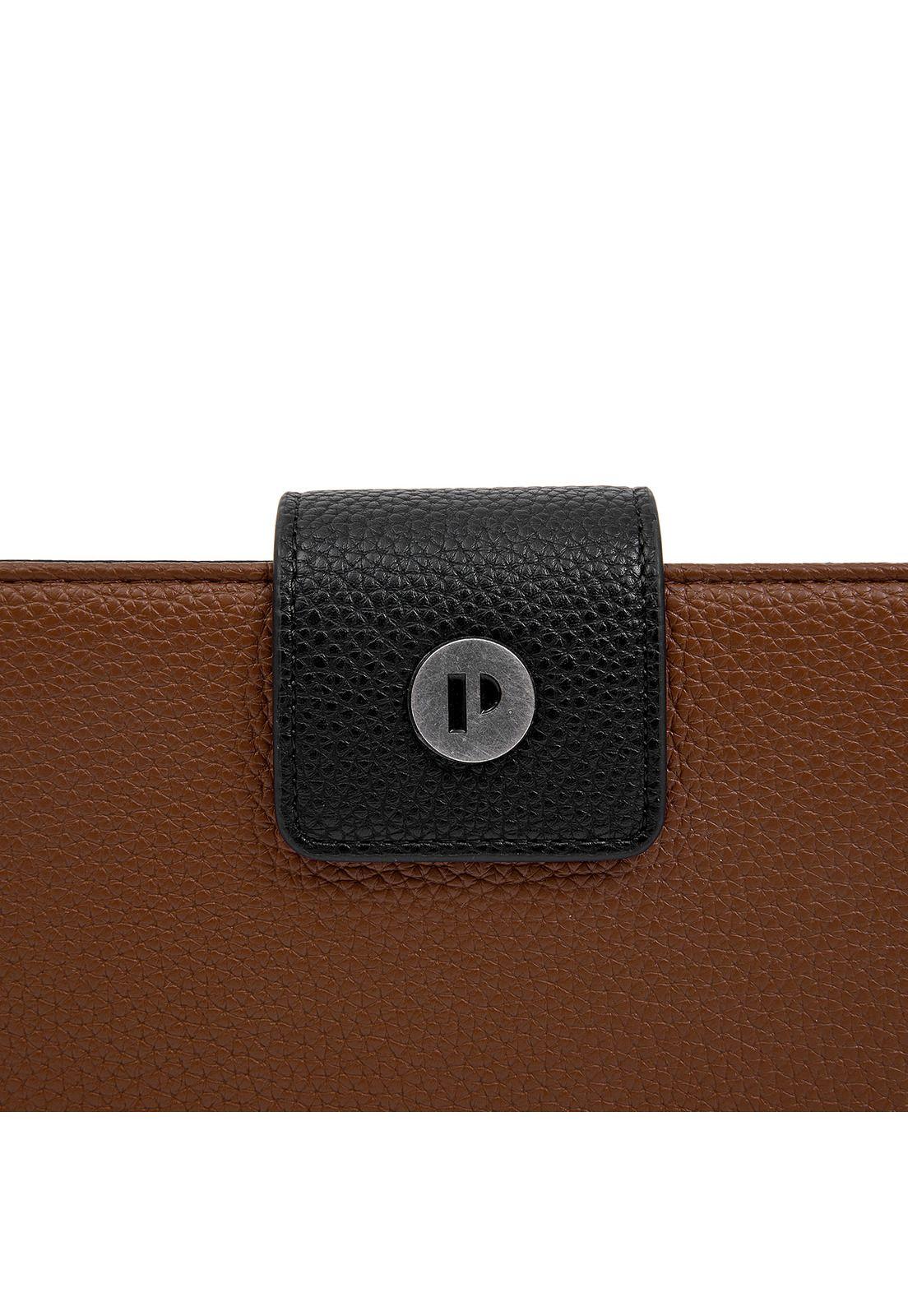 Billetera Mujer Camel Pollini-5