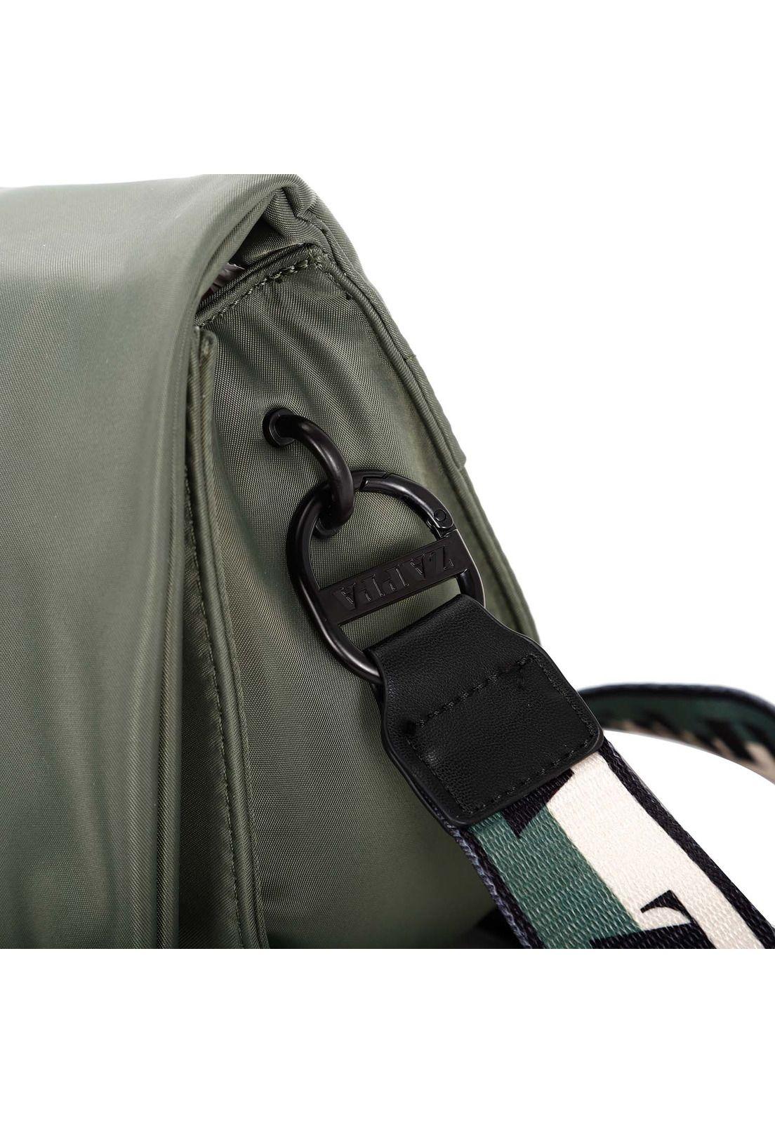 Cartera Bandolera Verde Zappa-5