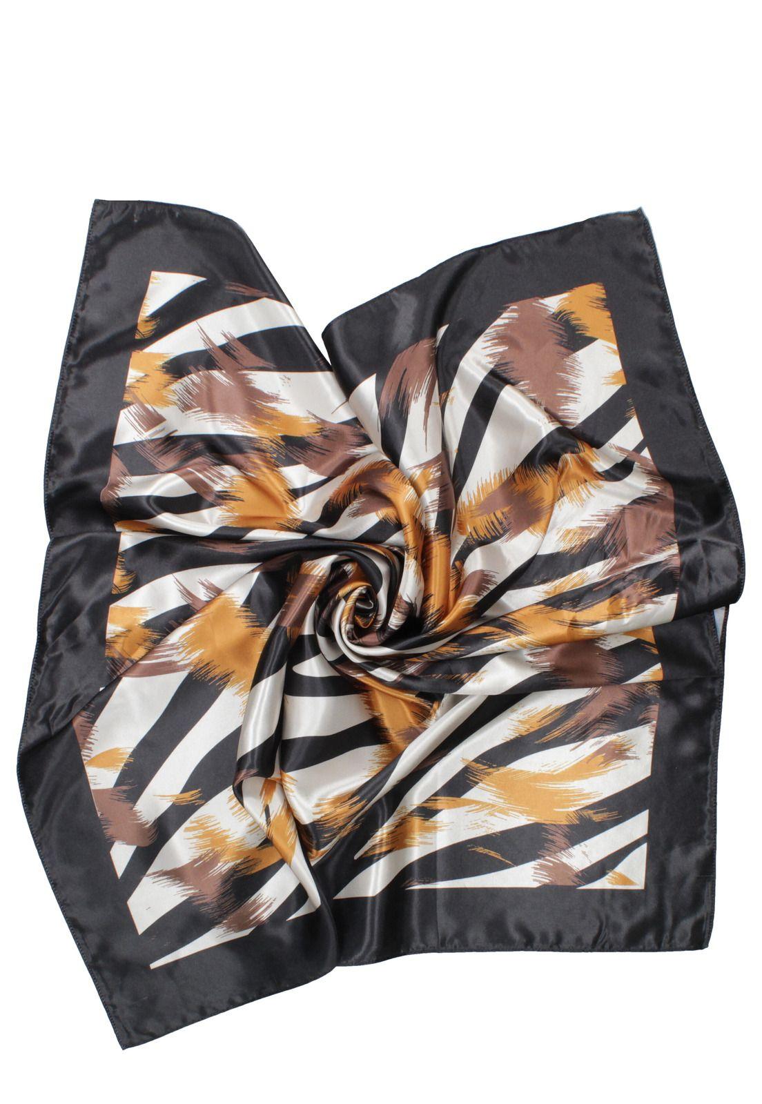 Pañuelo Mujer Animal Print Pollini-2