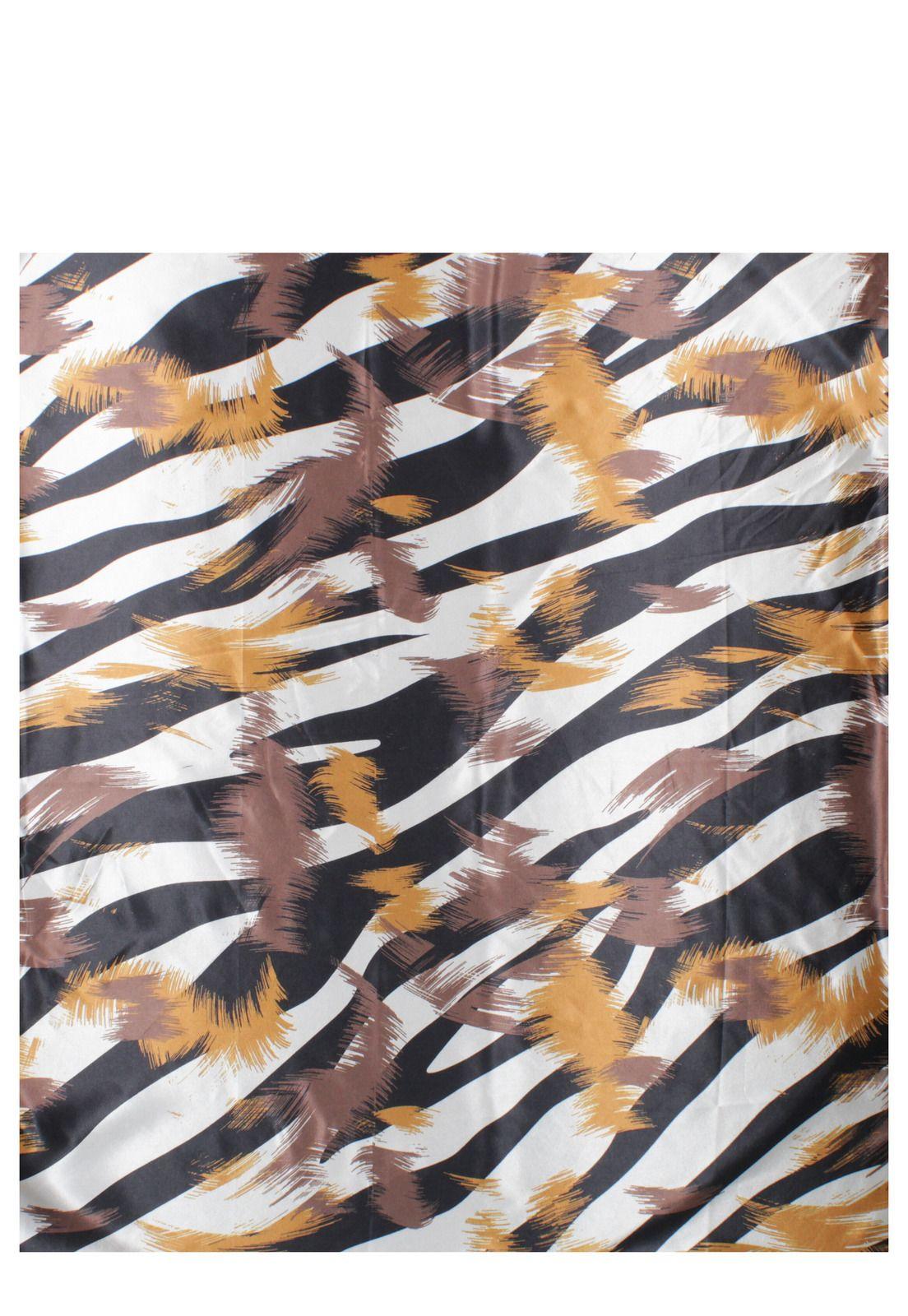 Pañuelo Mujer Animal Print Pollini-3