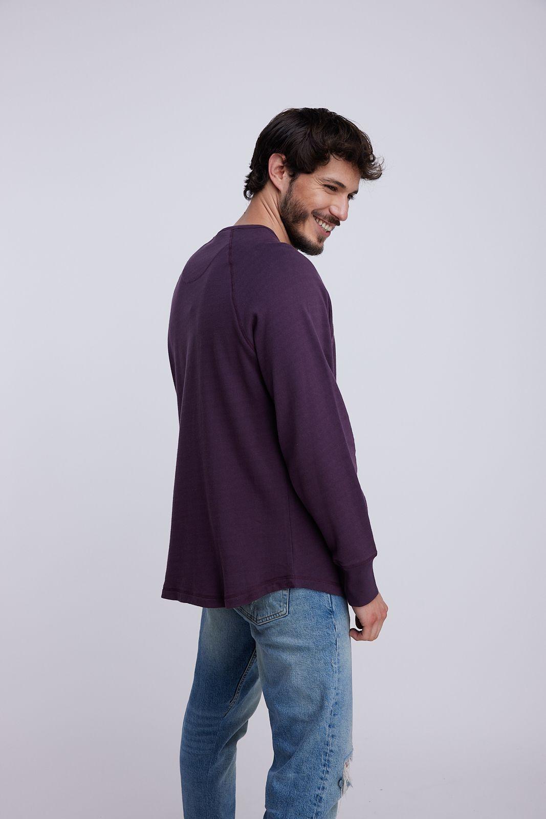 Polerón Delgado Hombre Morado Panama Jack-3