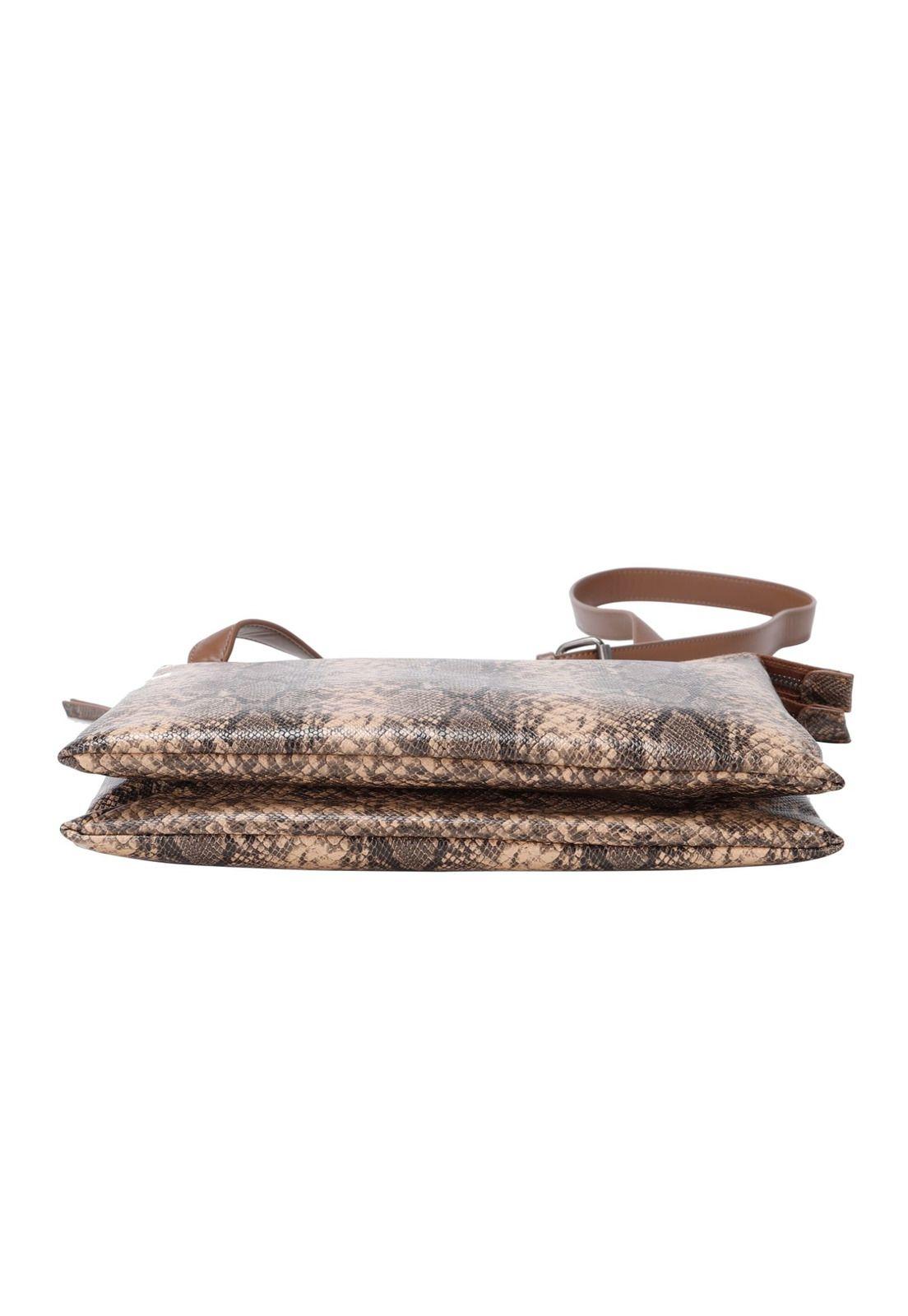 Cartera Bandolera Animal Print Pollini-2