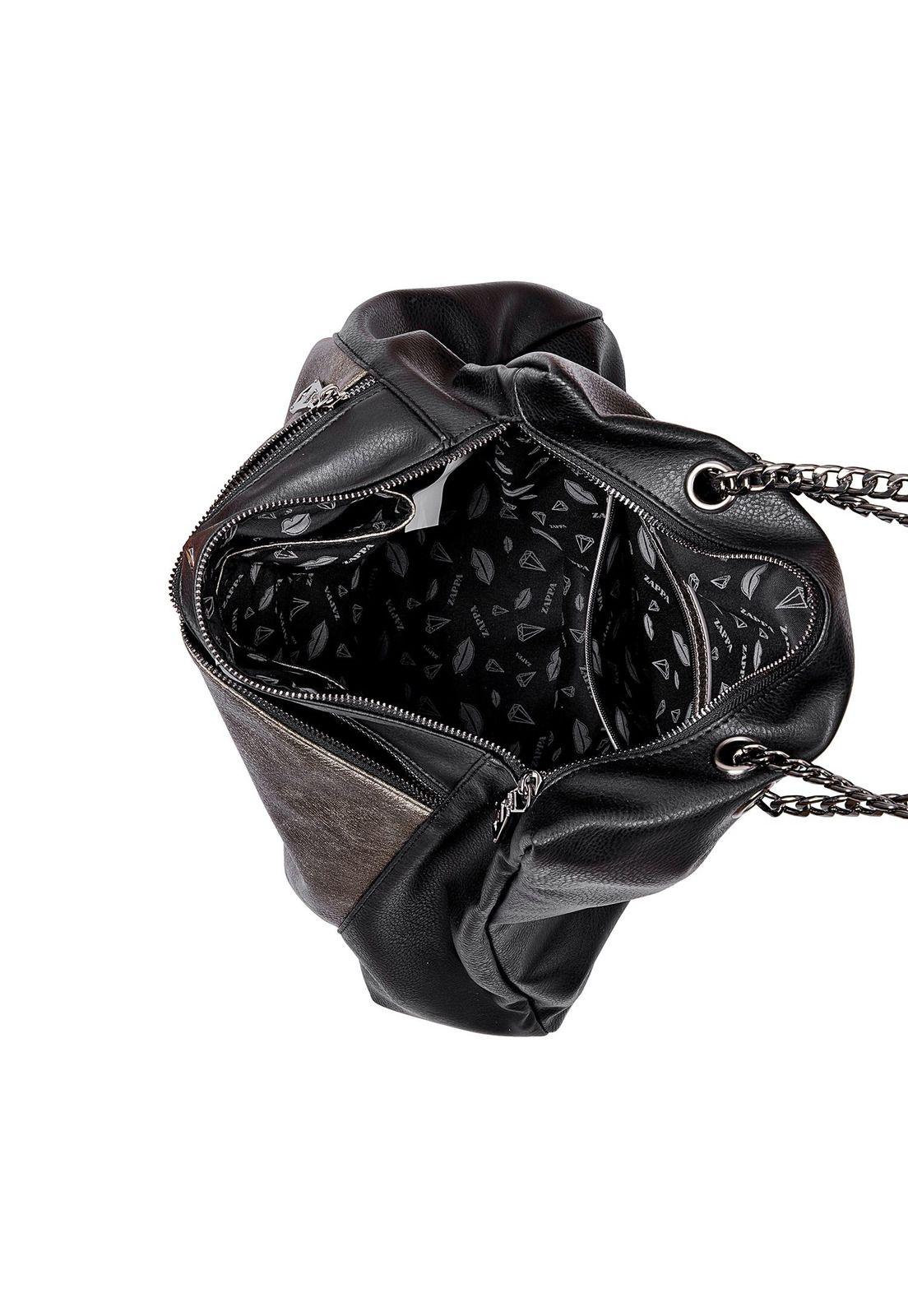 Cartera ajustable Negro Zappa-3