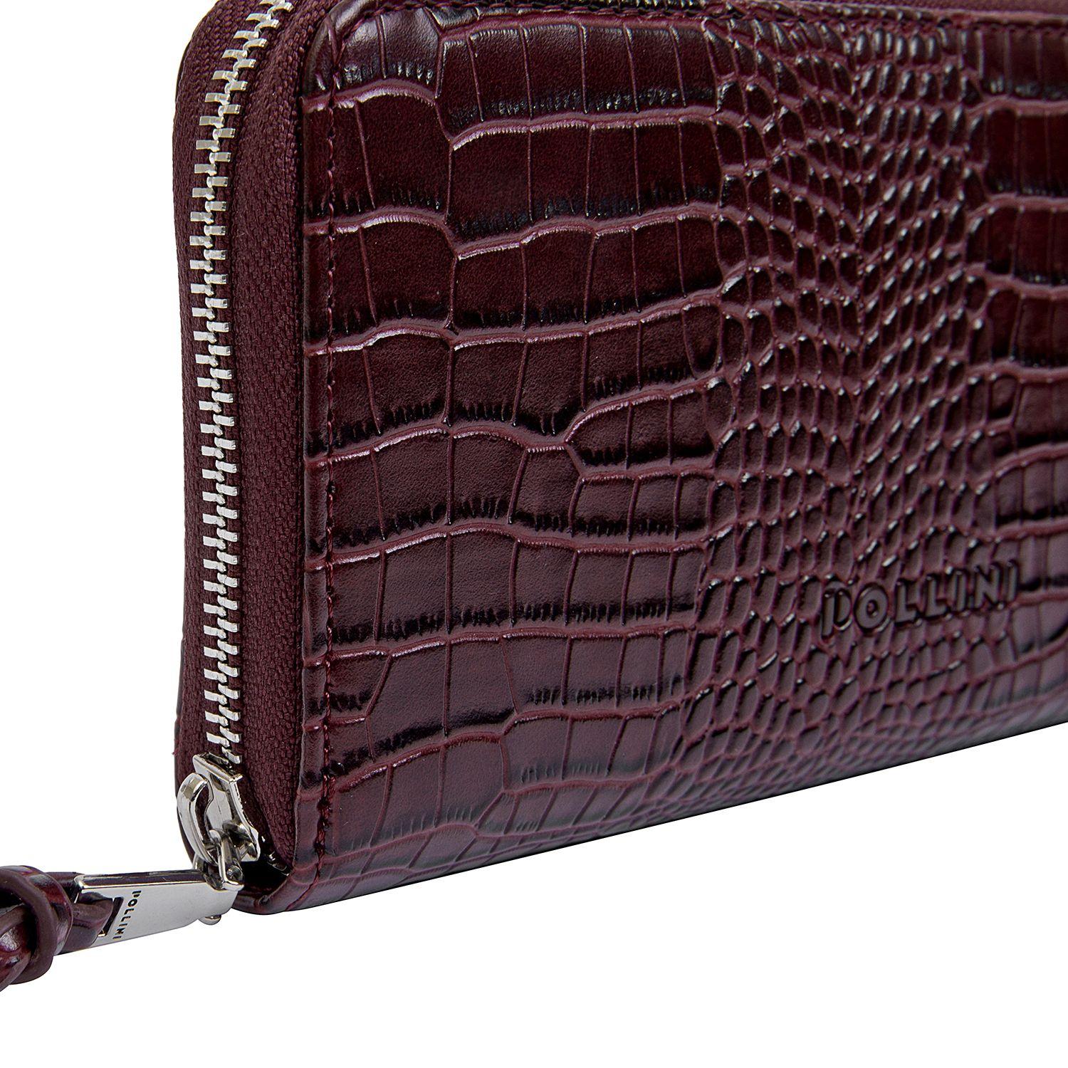 Billetera Mujer Burdeo B106 Pollini-5