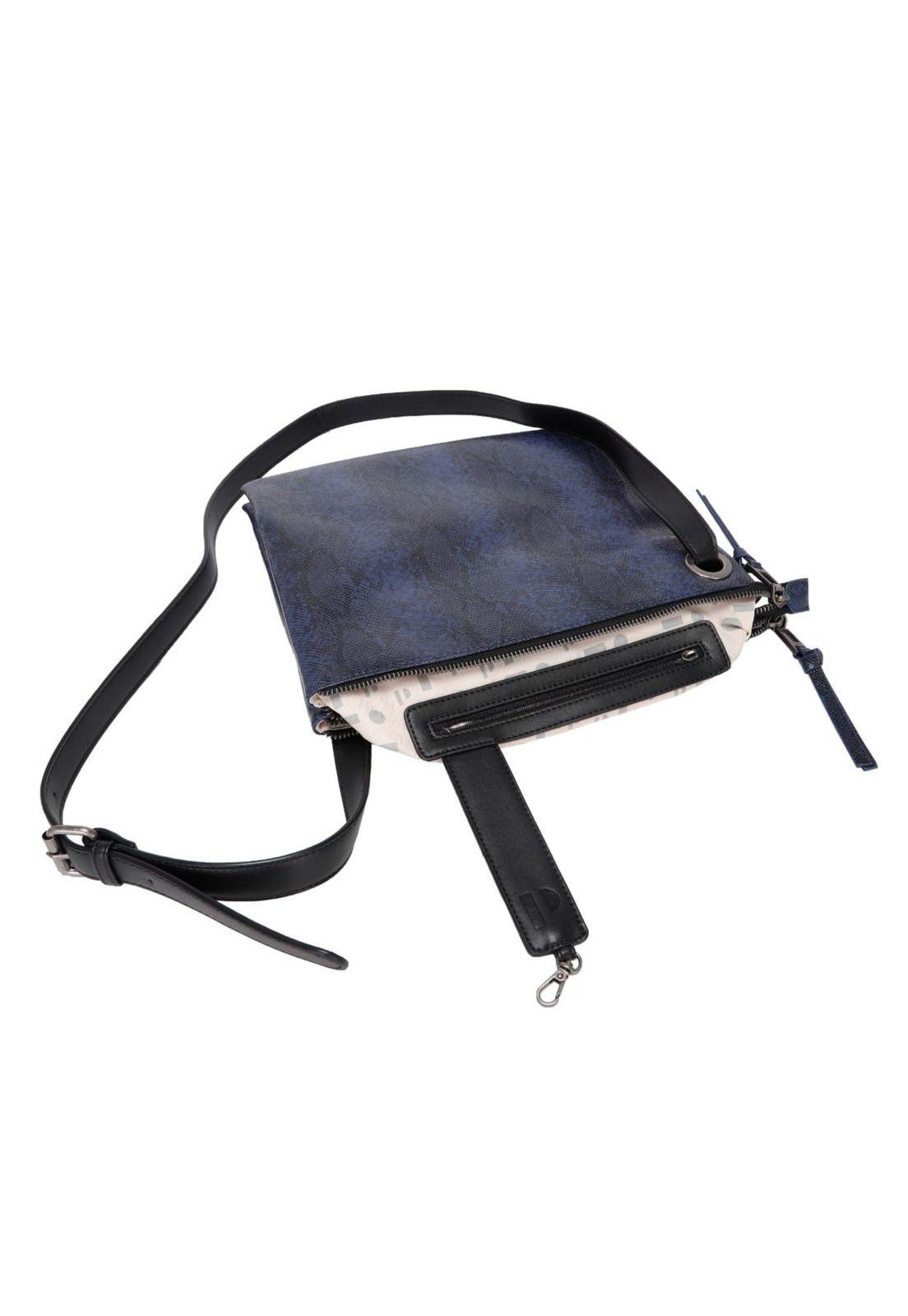 Cartera Bandolera Animal Print Pollini-4