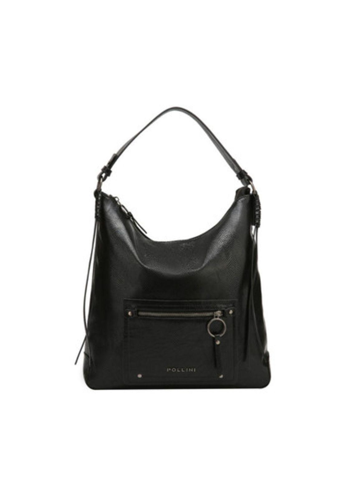 Cartera Tote Lucca I Negro Pollini-0