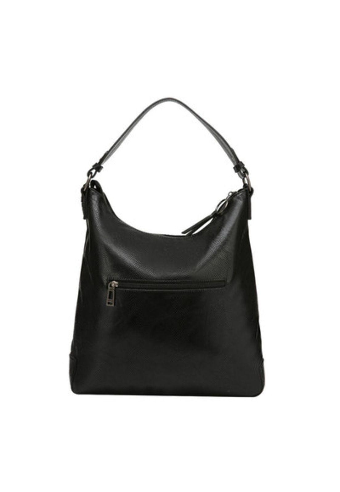 Cartera Tote Lucca I Negro Pollini-2