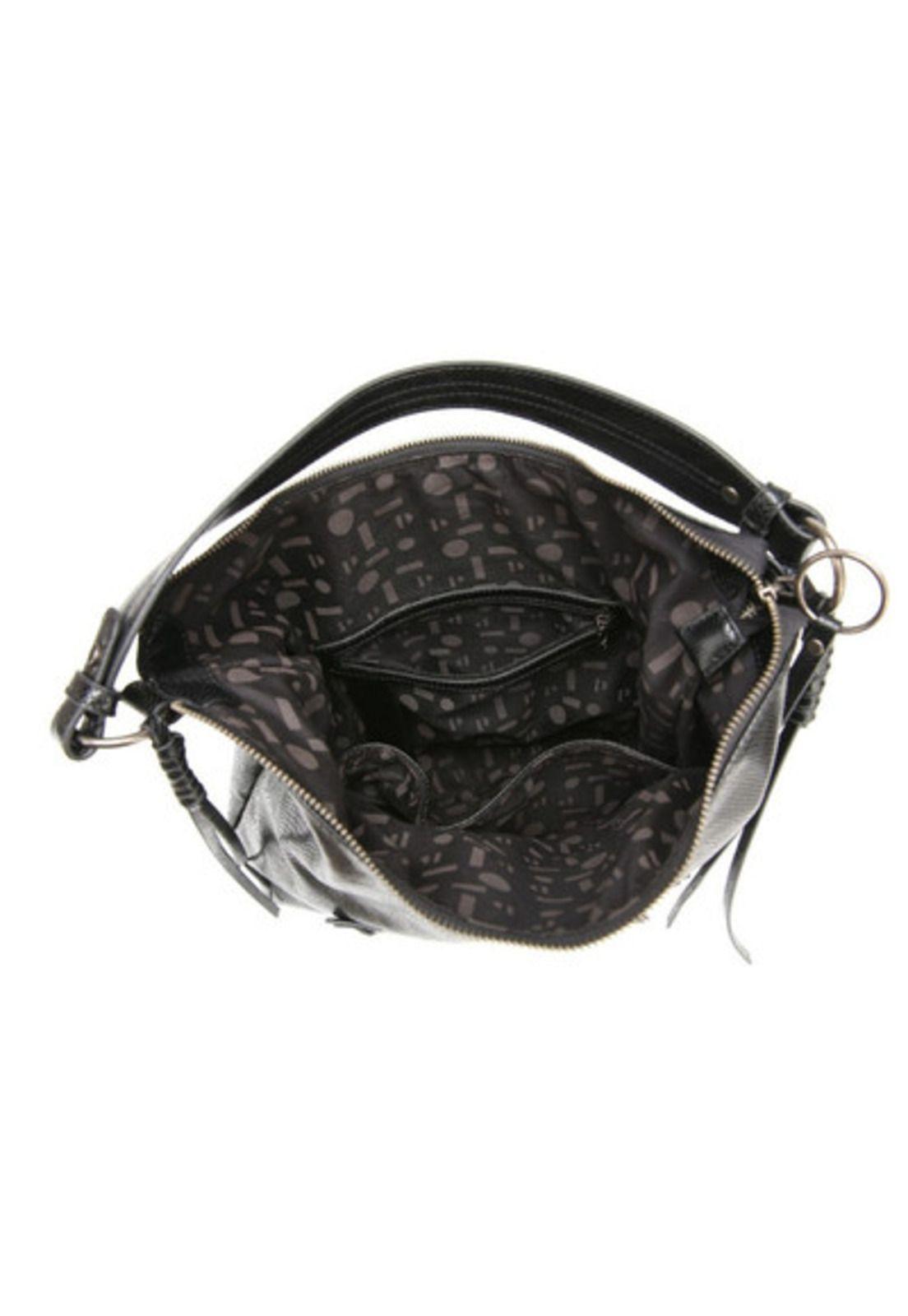 Cartera Tote Lucca I Negro Pollini-3
