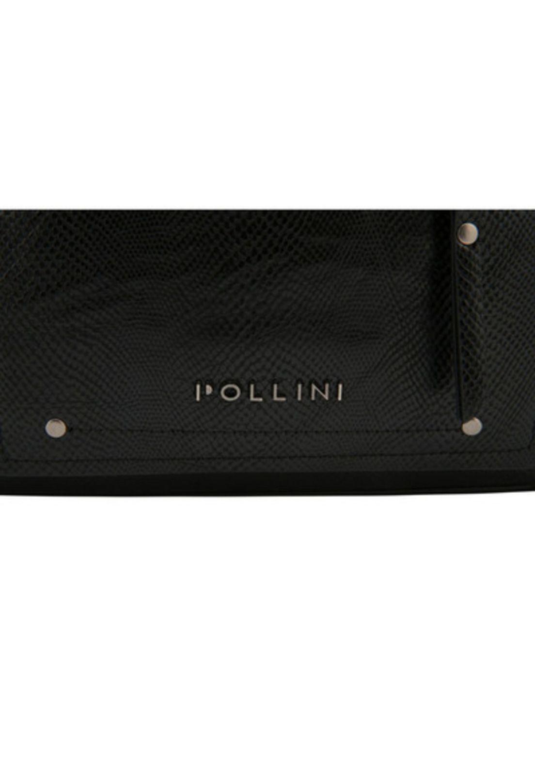 Cartera Tote Lucca I Negro Pollini-5