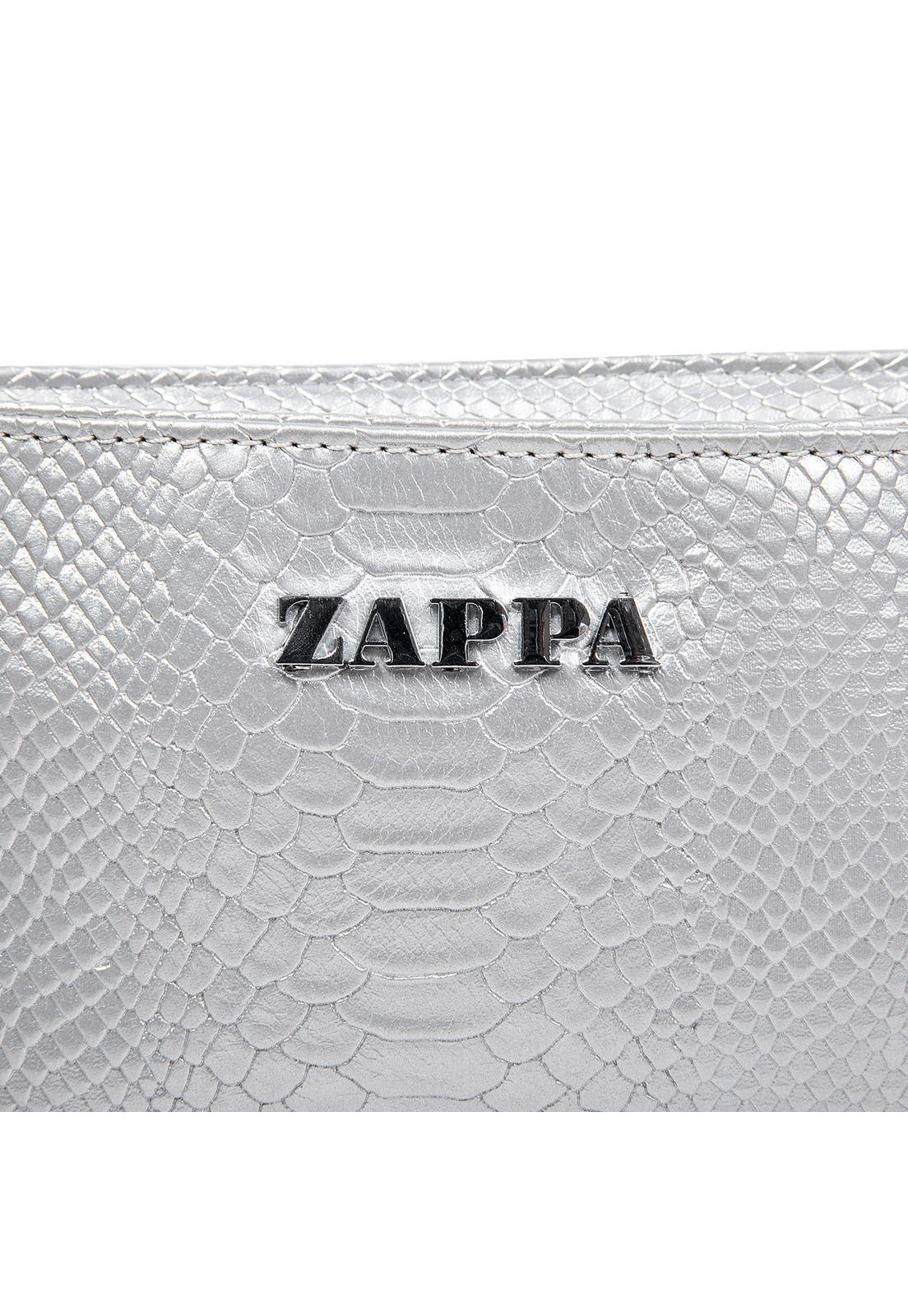 Cartera Bandolera Fiesta Plateado Zappa-5
