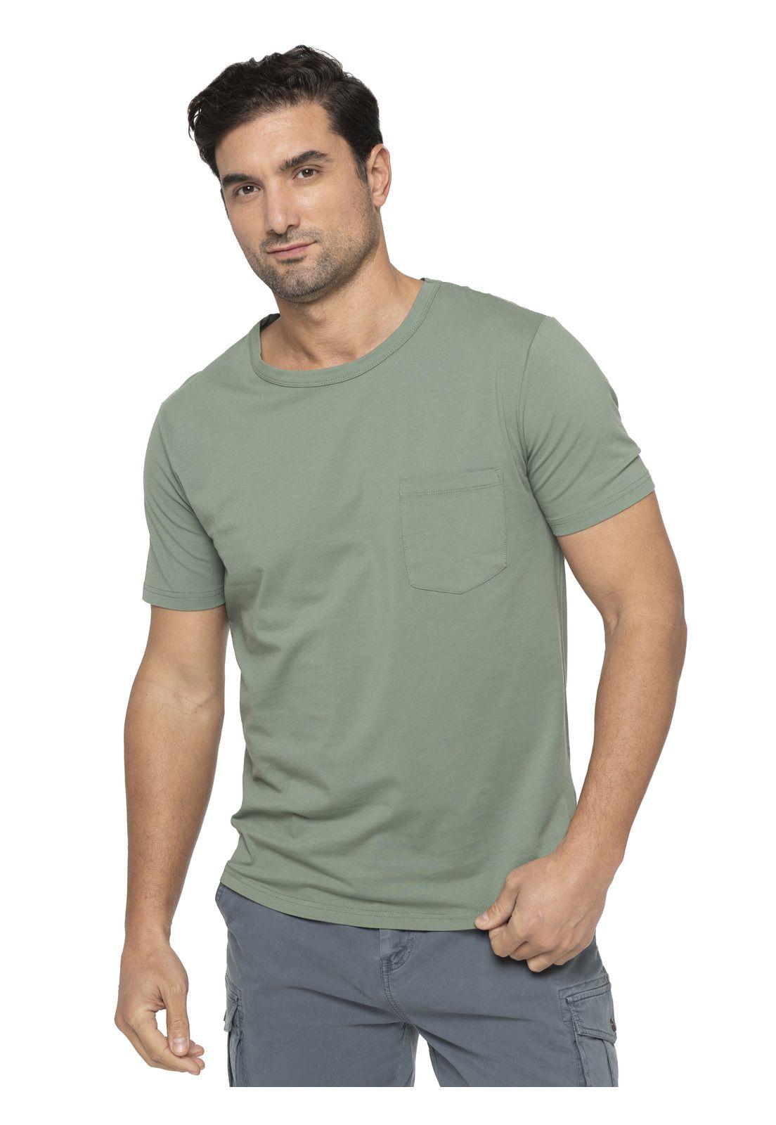 Polera Hombre Verde Panama Jack-0
