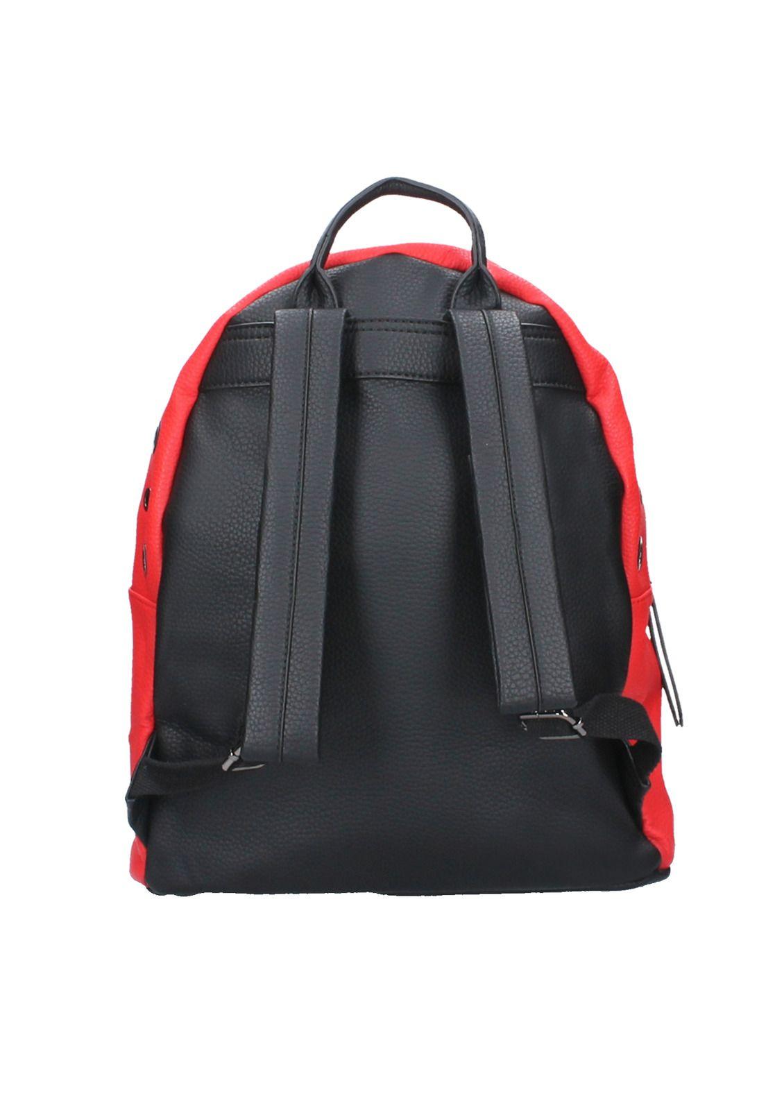 Mochila Milano Roja Pollini-2