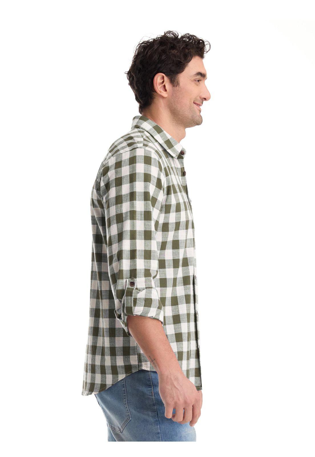 Camisa Hombre Manga Larga Segura Panama Jack-3