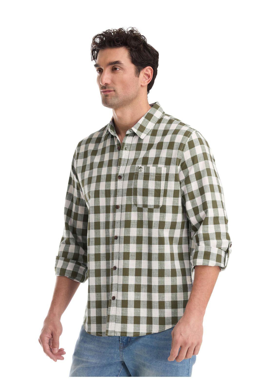 Camisa Hombre Manga Larga Segura Panama Jack-4