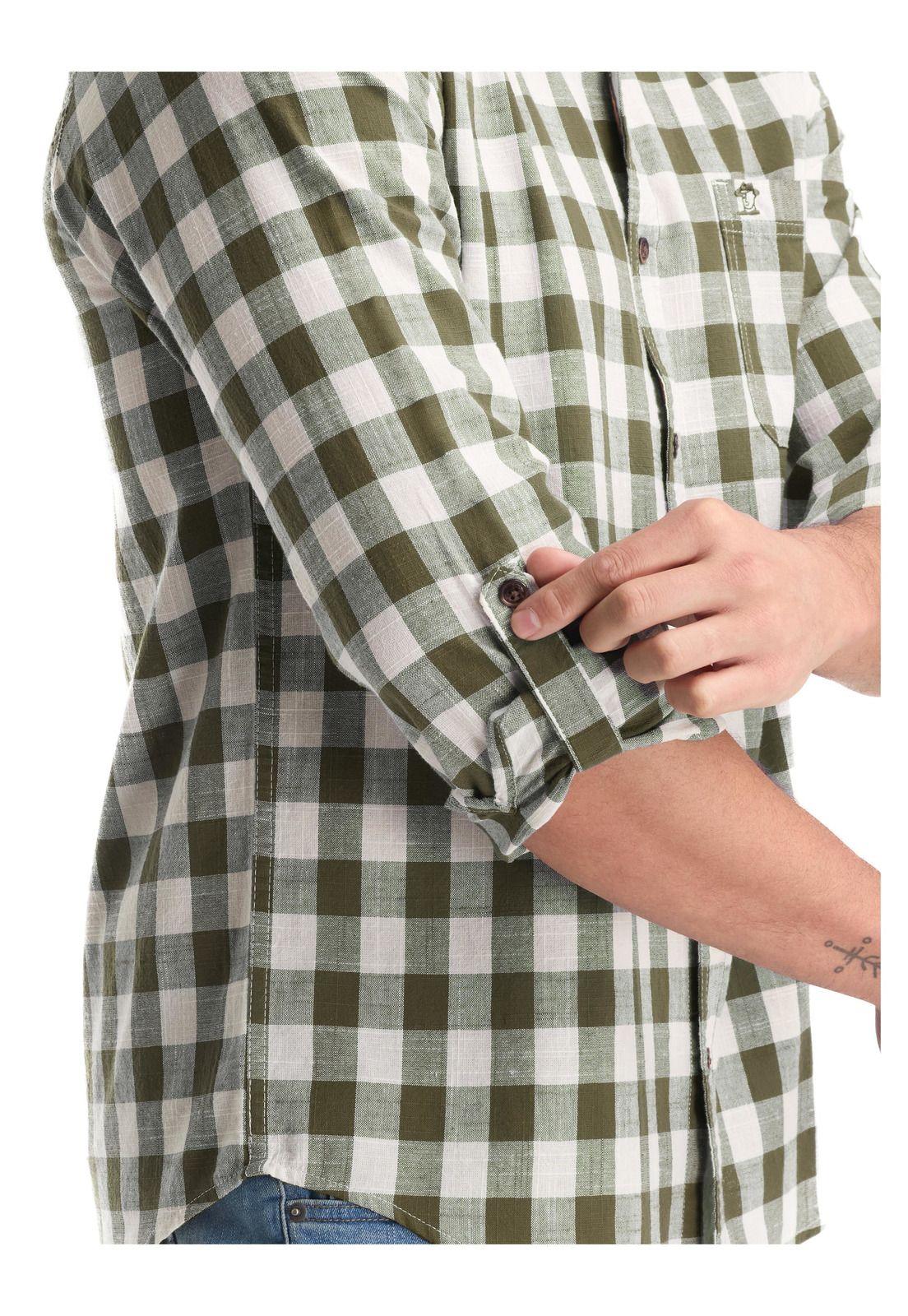 Camisa Hombre Manga Larga Segura Panama Jack-5