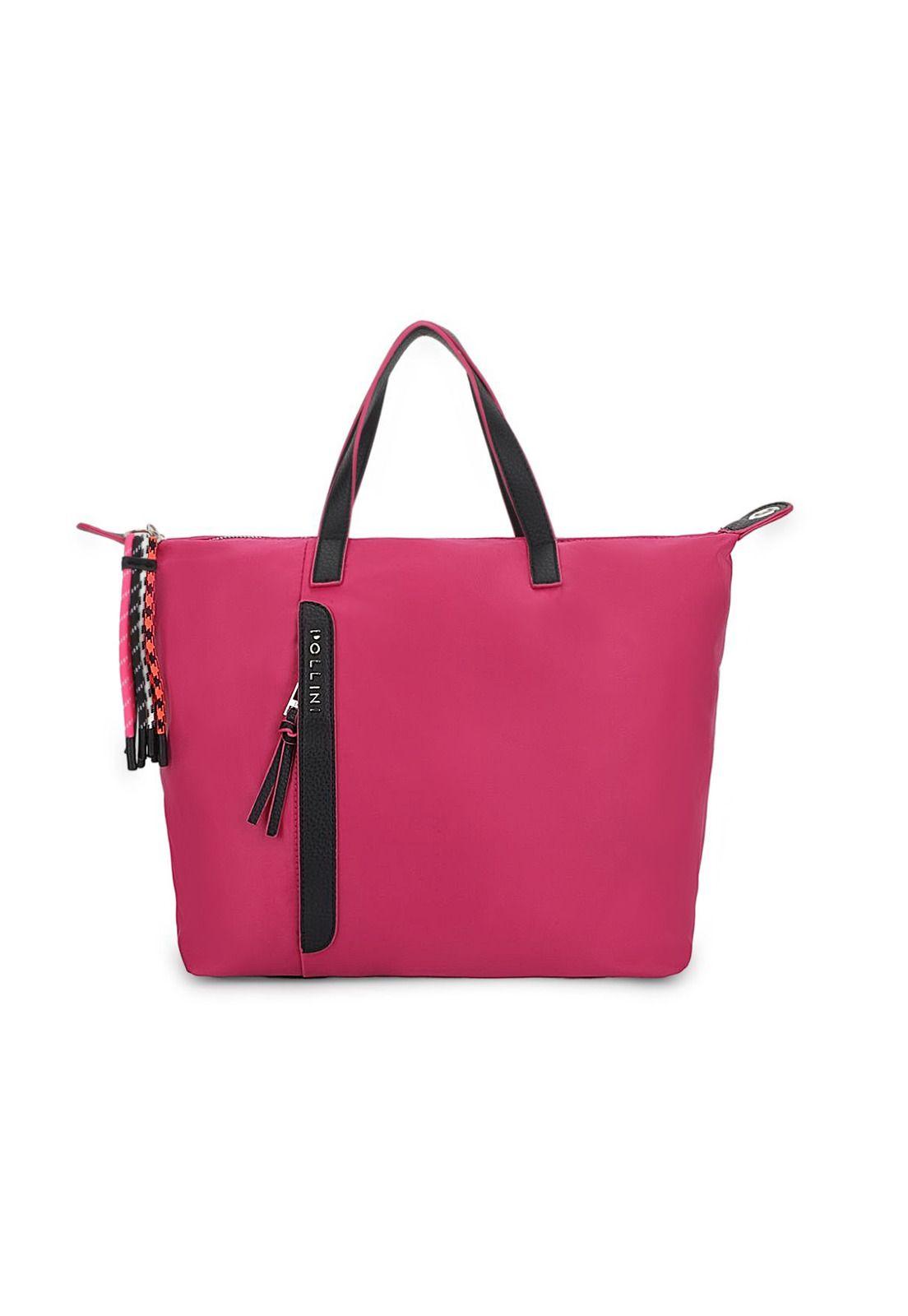 Cartera Fucsia Pollini-0