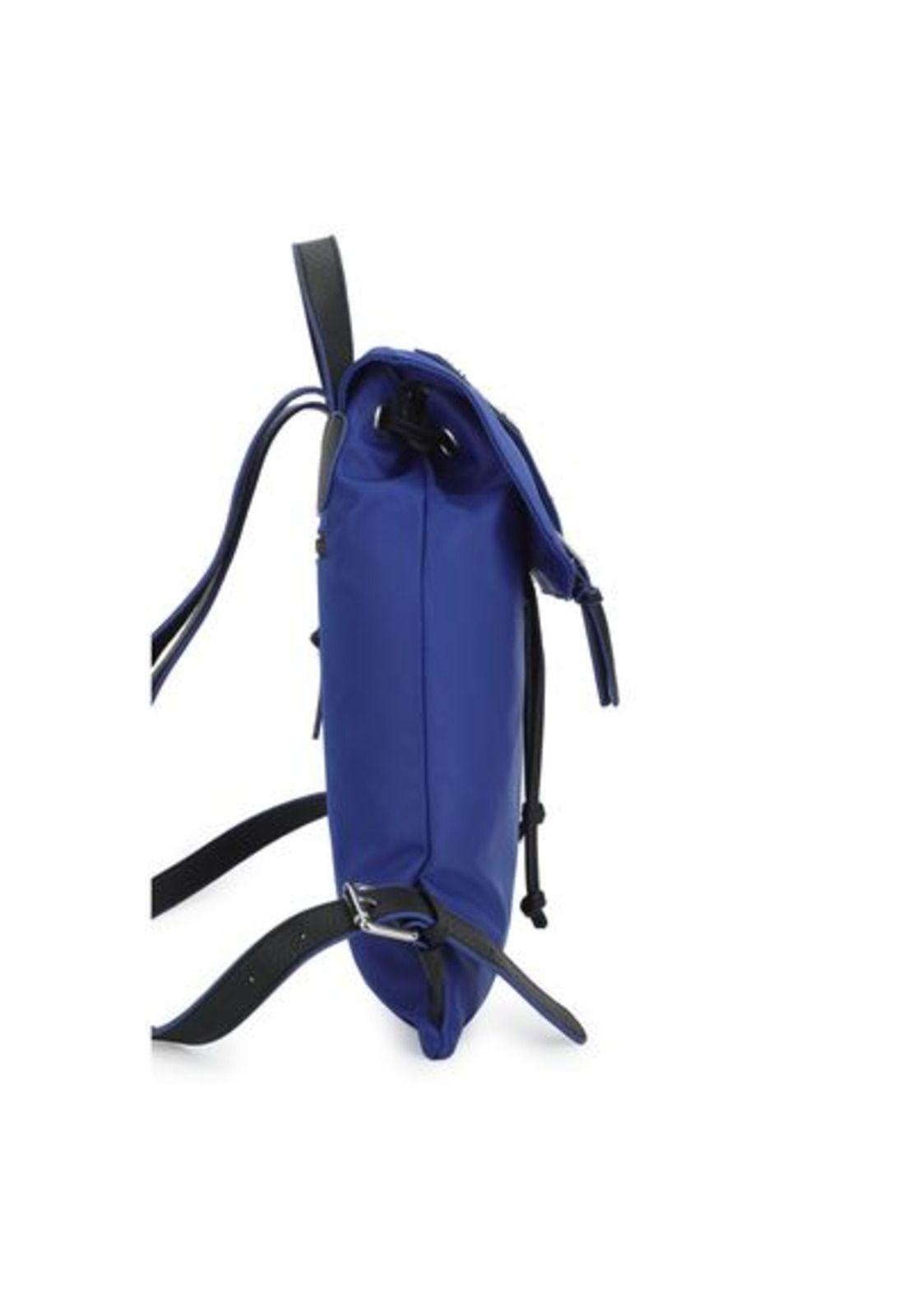 Mochila Mujer Azul Pollini-3