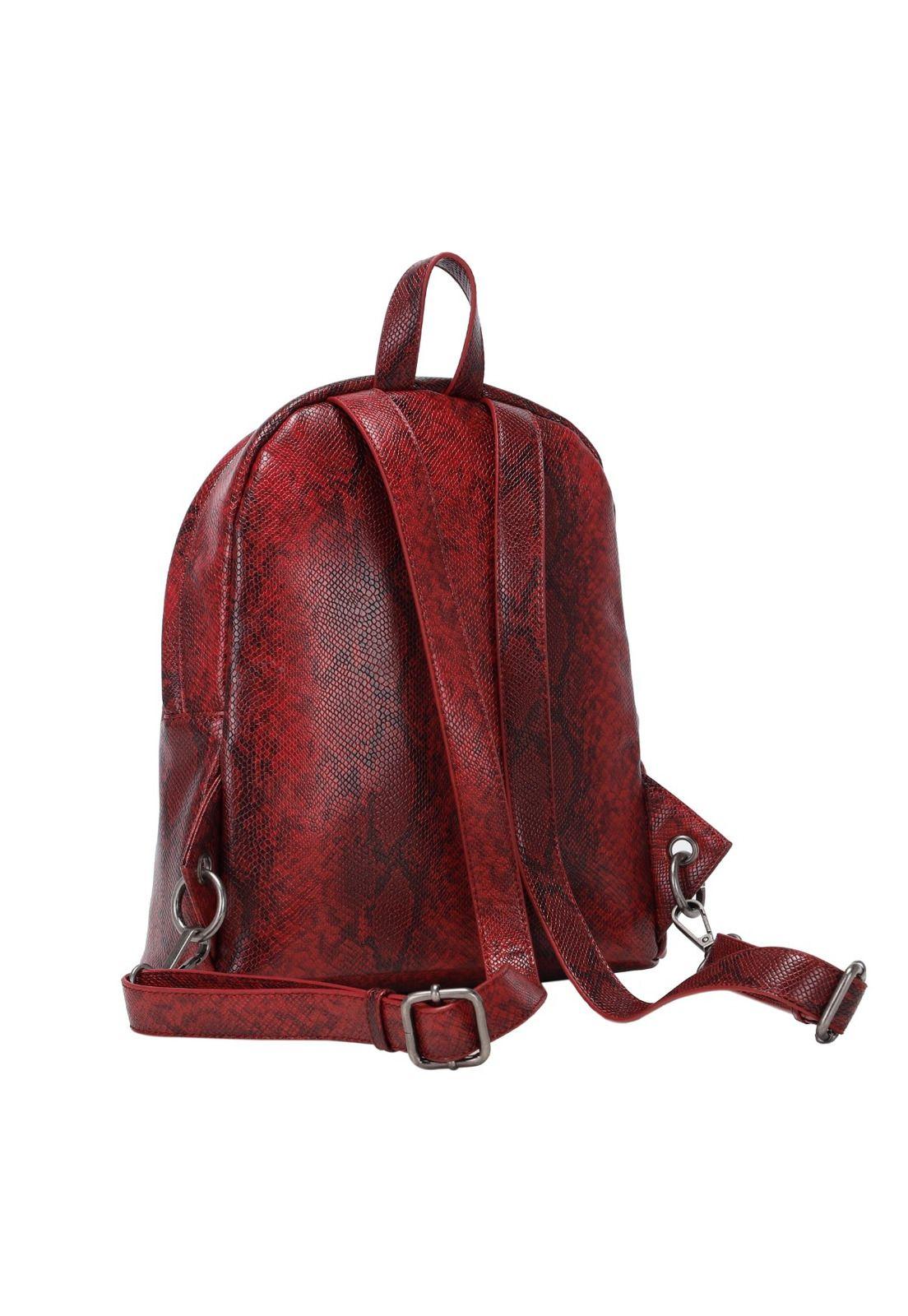 Mochila Mujer Animal Print Pollini-3