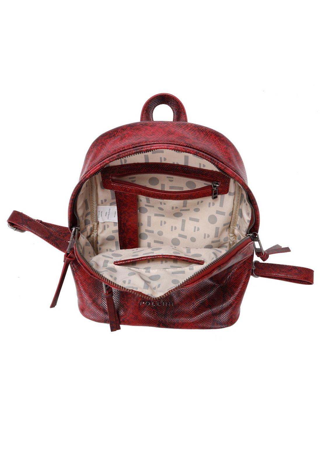 Mochila Mujer Animal Print Pollini-4